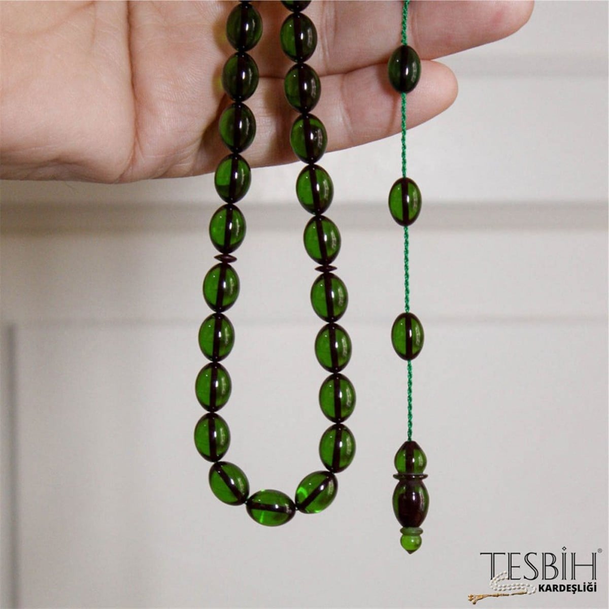 Beyzi Model Osmanlı Sistemli Ateş Kehribar Tesbih tsb0207