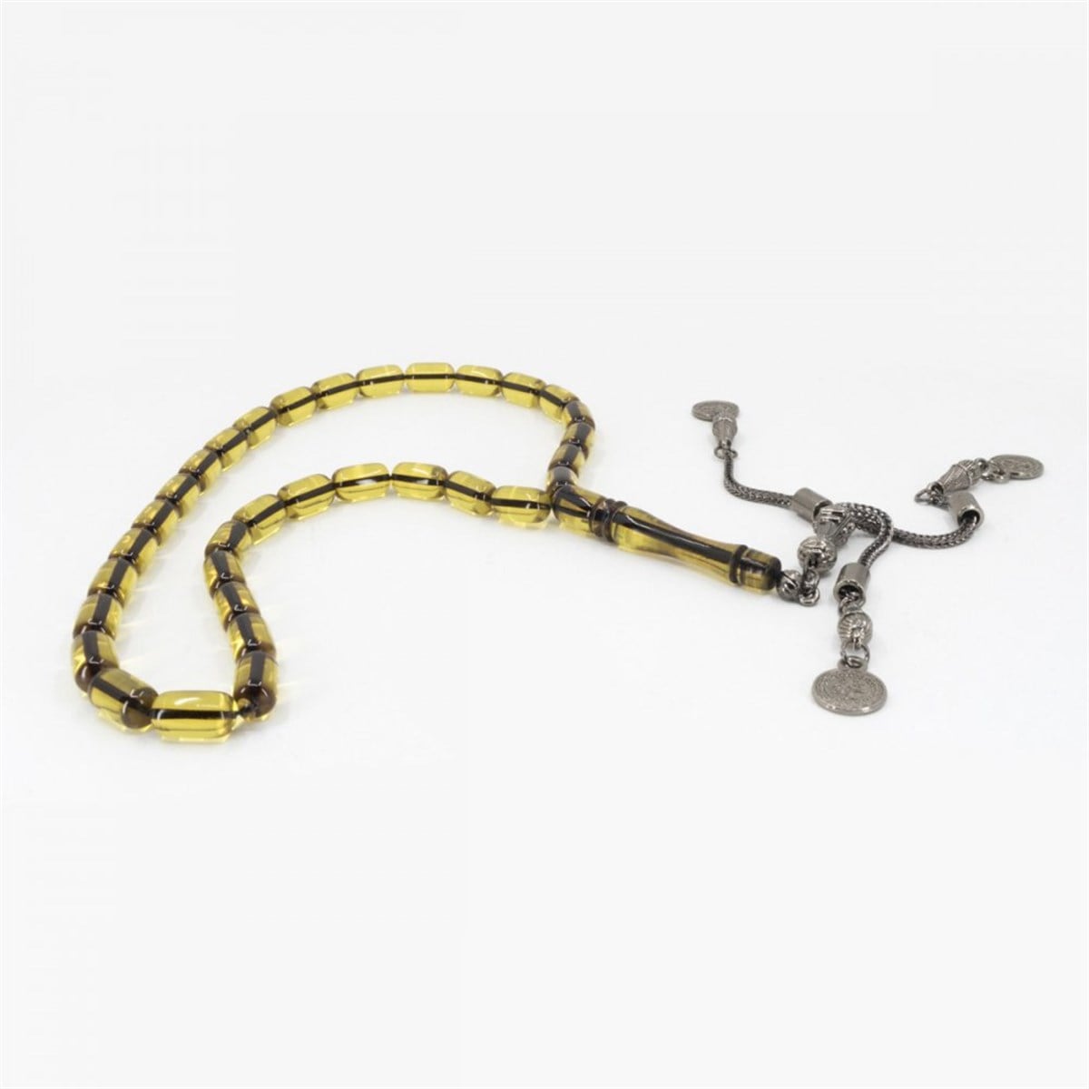 Kapsül Model Sıkma Kehribar Tesbih