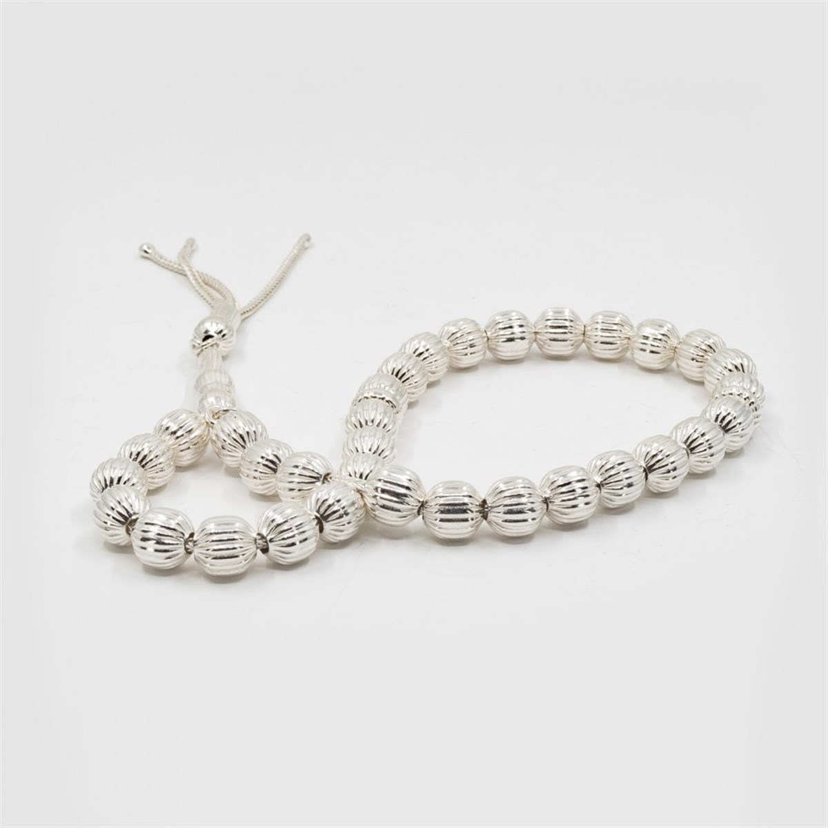 Karpuz Model 925 Ayar Gümüş Tesbih