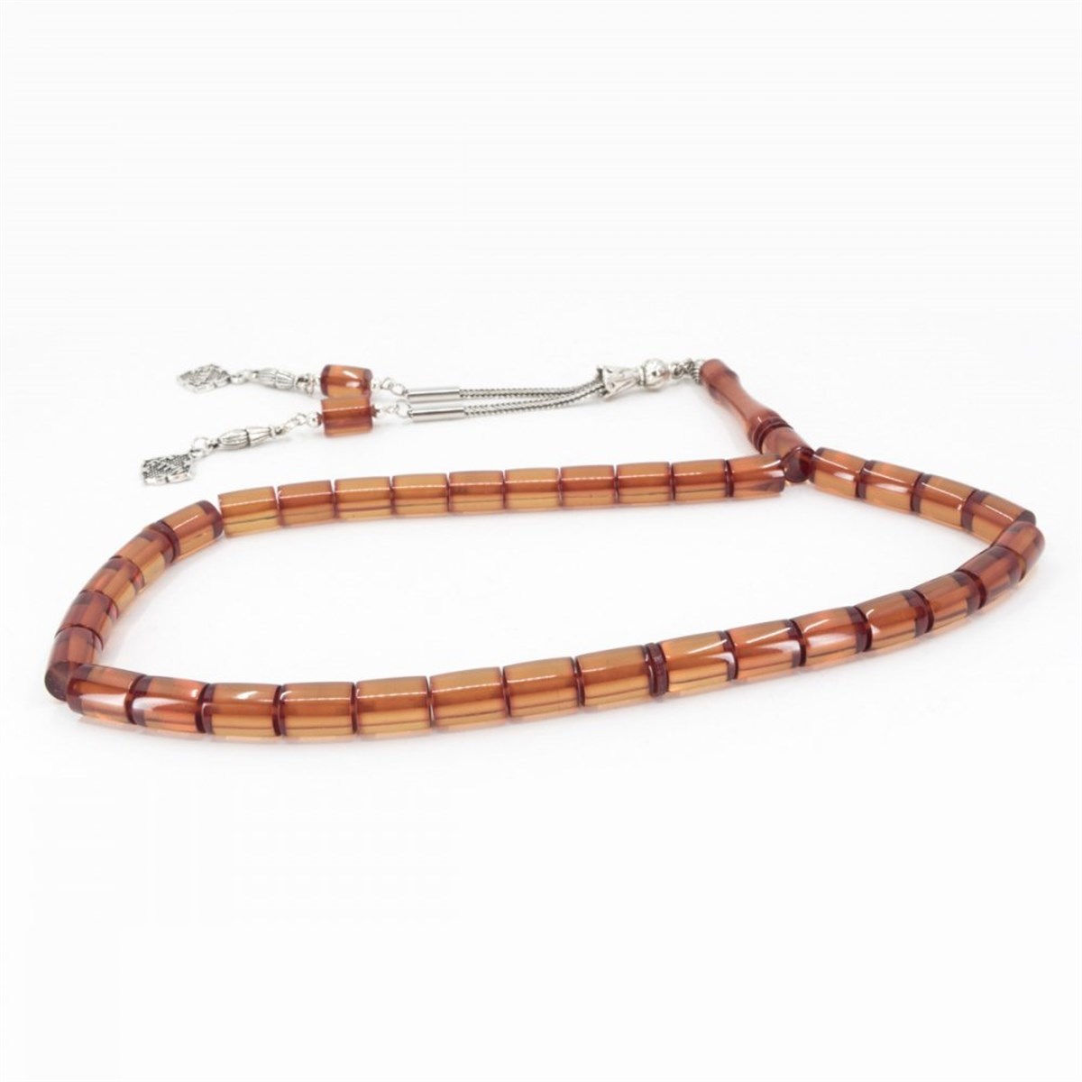 Kesme Model Zar Kehribar Tesbih