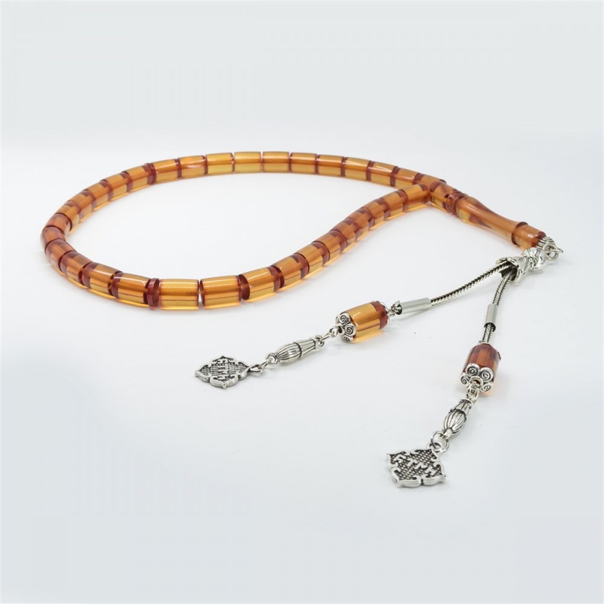 Kesme Model Zar Kehribar Tesbih