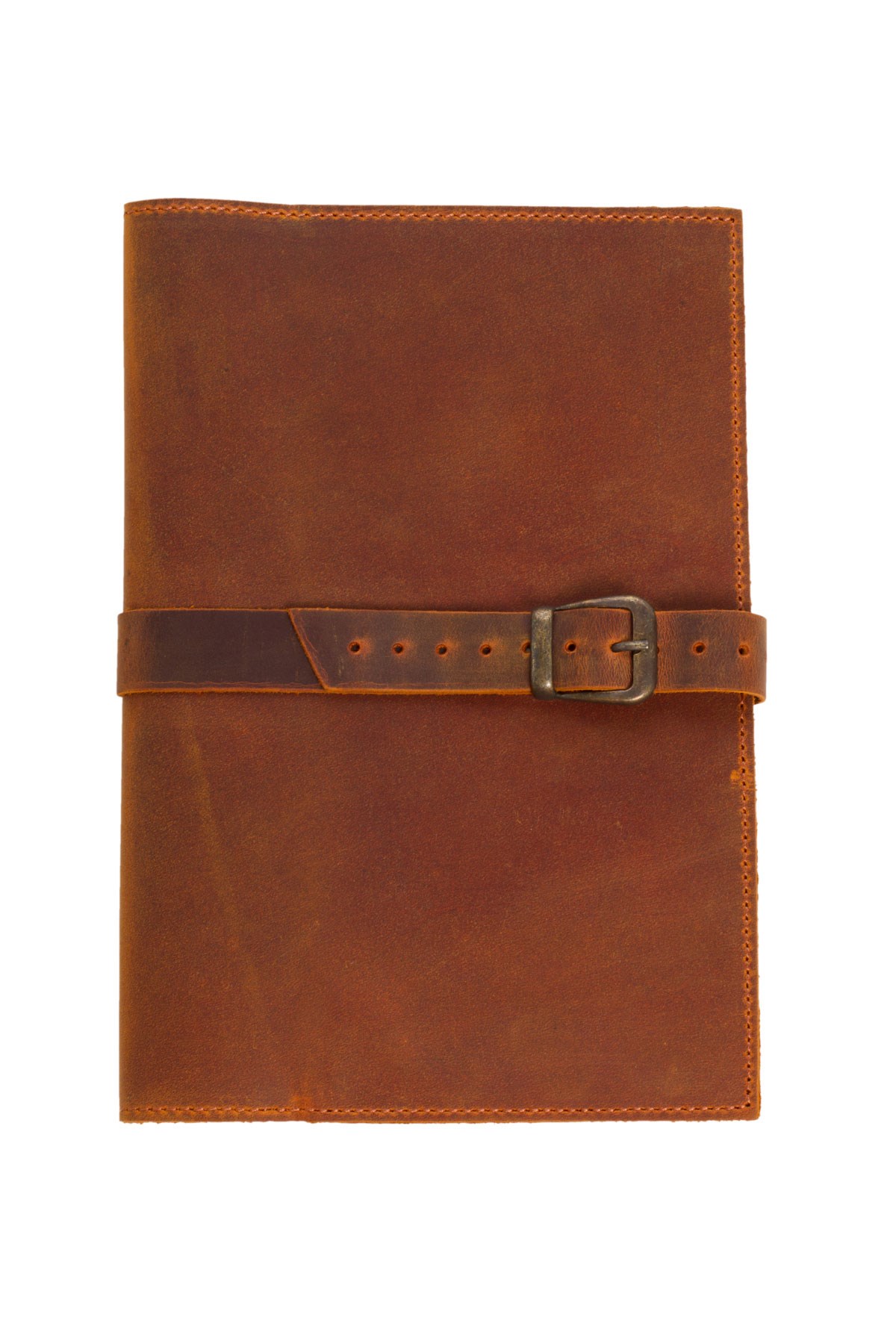 Moskova Kemerli Deri Defter Camel