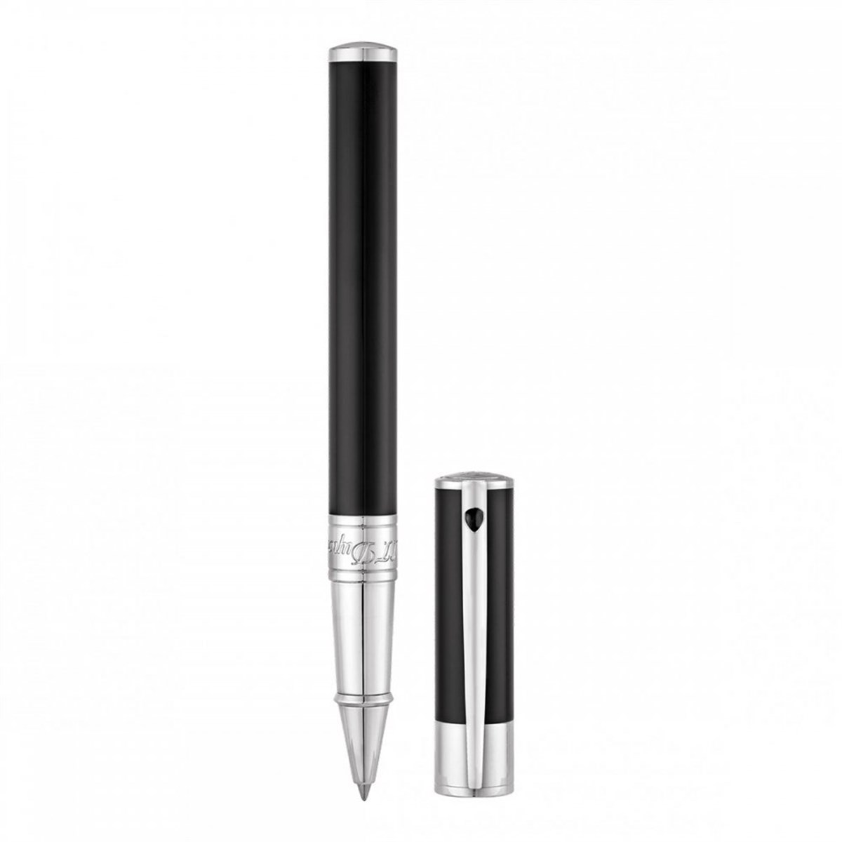 S.T. Dupont Krom Yüzey Siyah Tükenmez Kalem - 262200