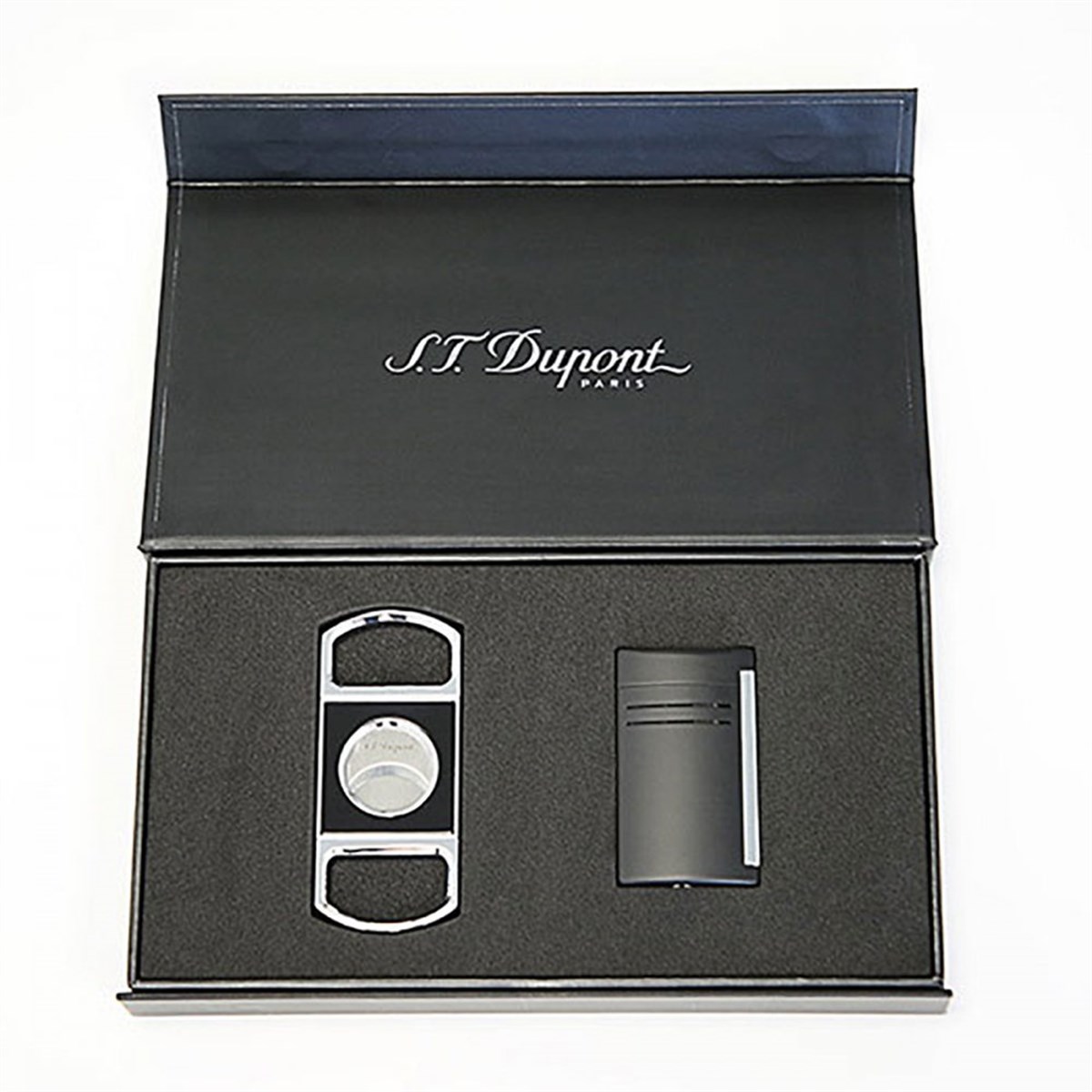 S.T. Dupont Set N°1 Maxijet Çakmak Ve Pro Kesici Set - 020003NQ319