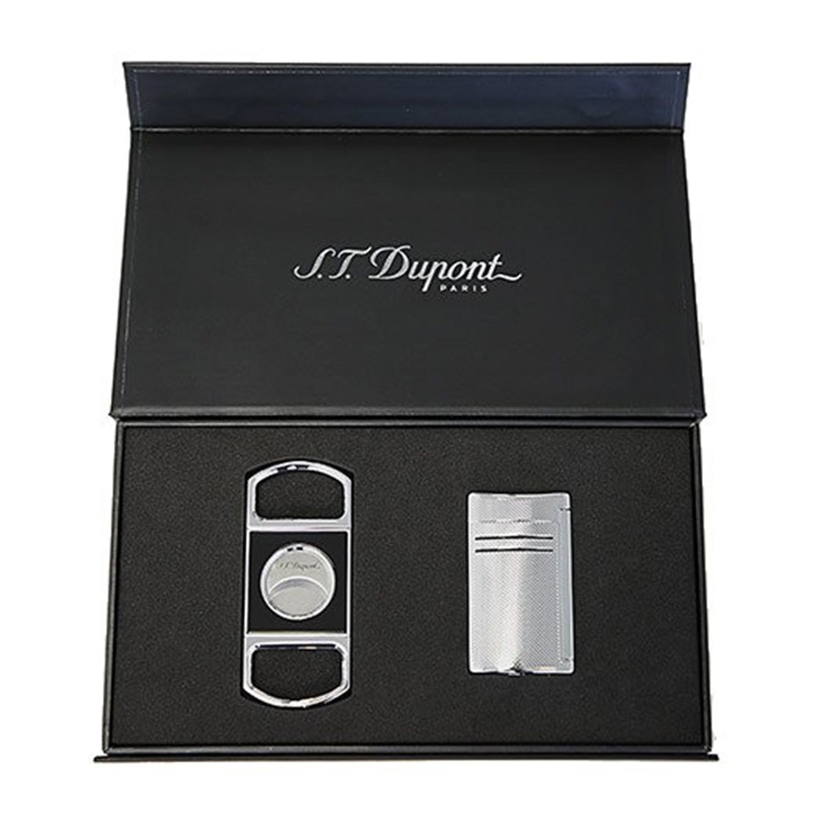 S.T. Dupont Set N°2 Maxijet Çakmak Ve Pro Kesici Set - 020157NQ319