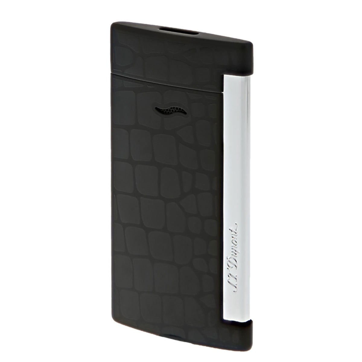 S.T. Dupont Slim 7 Croco Dandy Siyah Yüzey Çakmak 027733