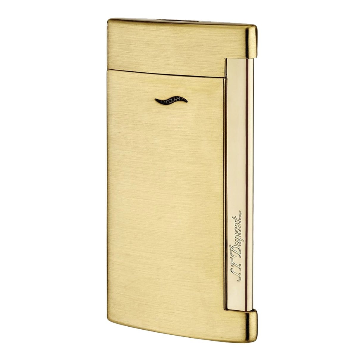 Slim 7 S.T. Dupont Altın Fırça Yüzeyli Çakmak - 027711
