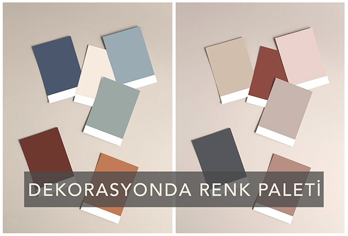 DEKORASYONDA RENK PALETİ