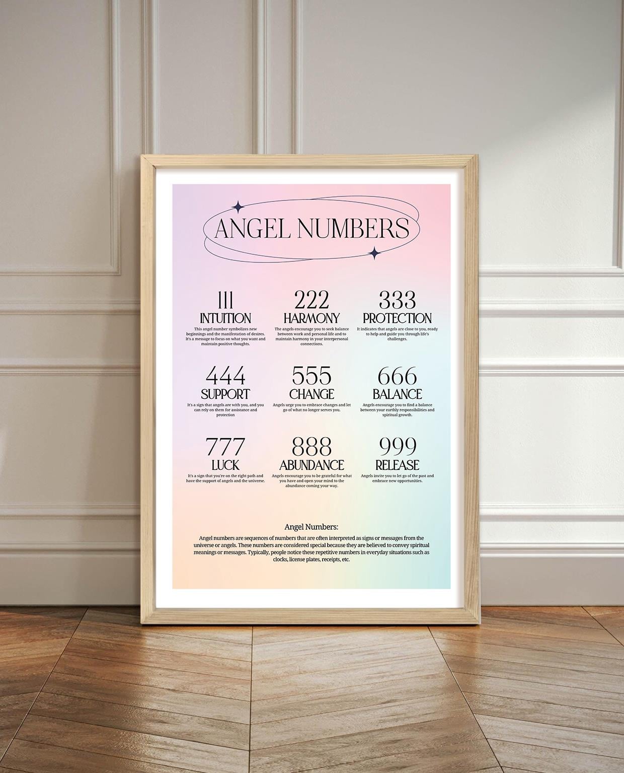 Aura Serisi No.1 Çerçeveli Poster