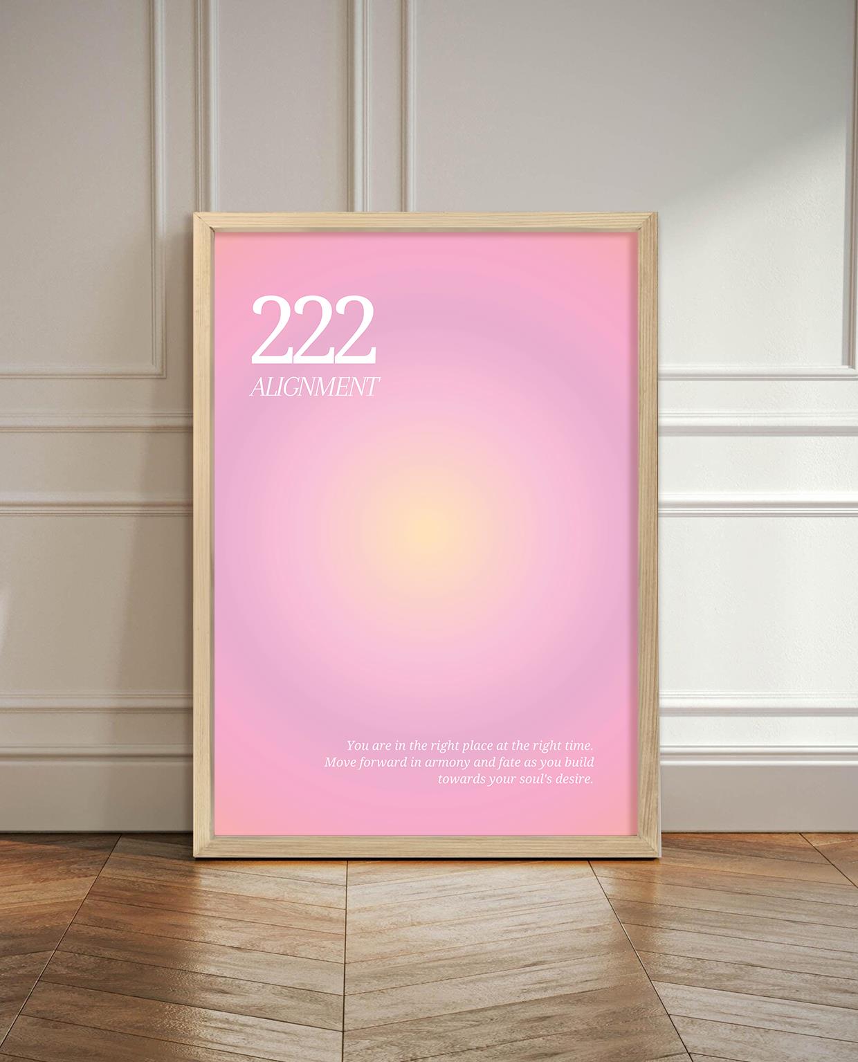 Aura Serisi No.13 Çerçeveli Poster