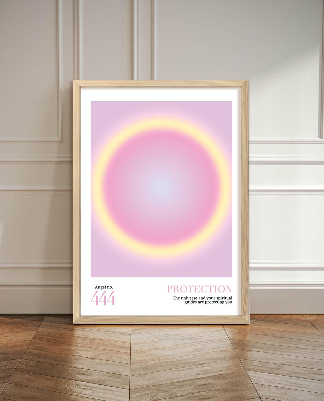 Aura Serisi No.5 Çerçeveli Poster