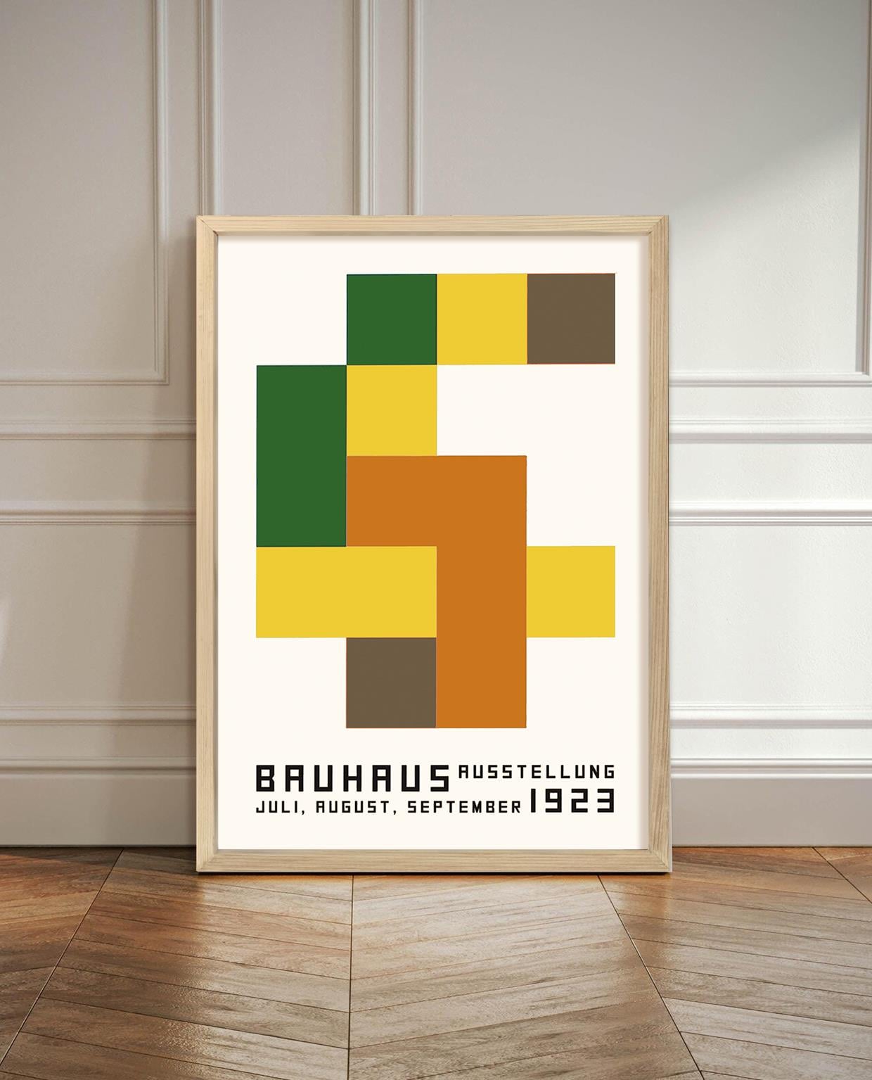 Bauhaus 02 Çerçeveli Poster