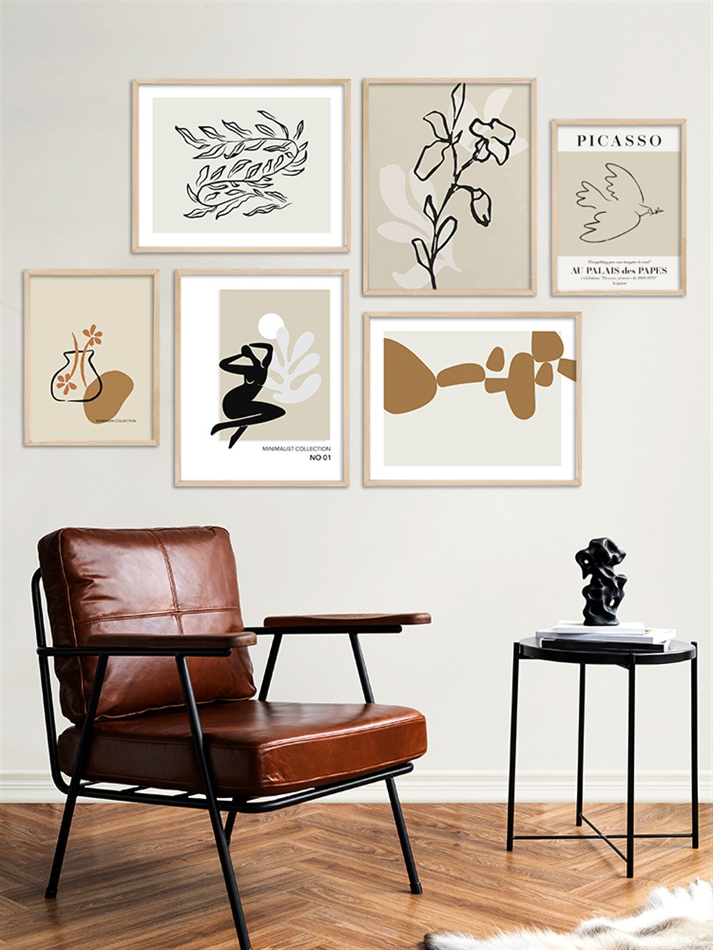 Bohem Collection No 1 Çerçeveli Tablo Set