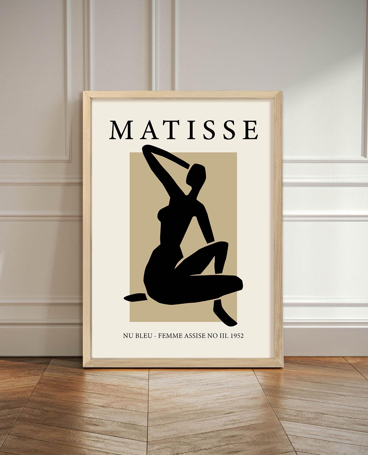 Henri Matisse 06 Çerçeveli Poster