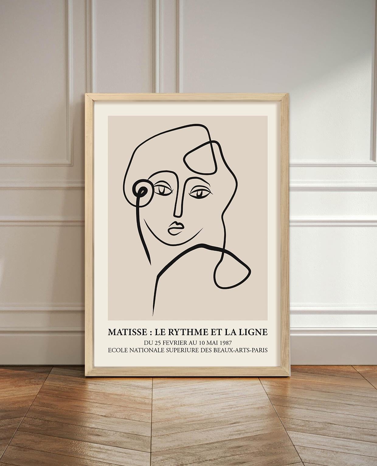 Henri Matisse 09 Çerçeveli Poster