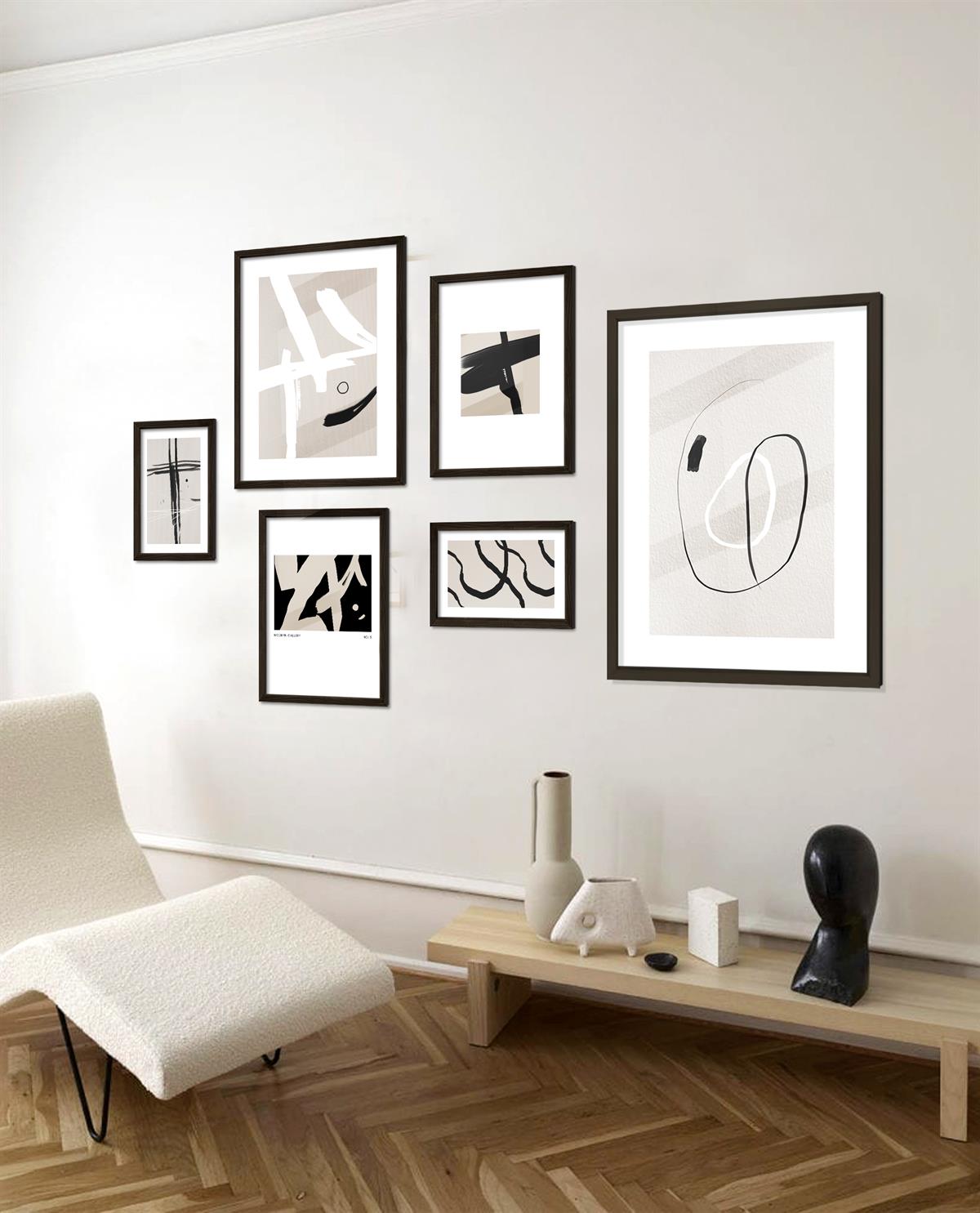 Modern Gallery Çerçeveli Tablo Set