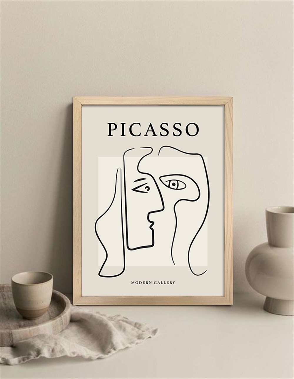 Picasso 05 Çerçeveli Poster