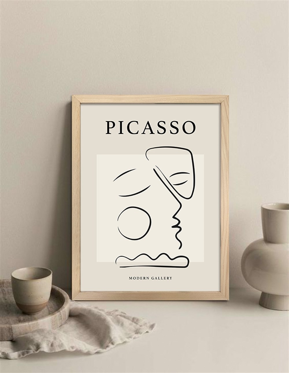 Picasso 07 Çerçeveli Poster