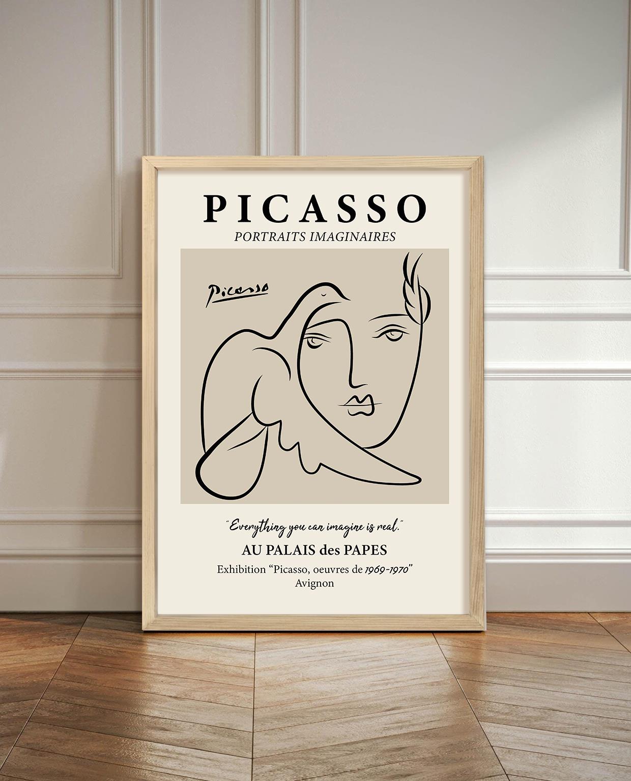 Picasso 08 Çerçeveli Poster