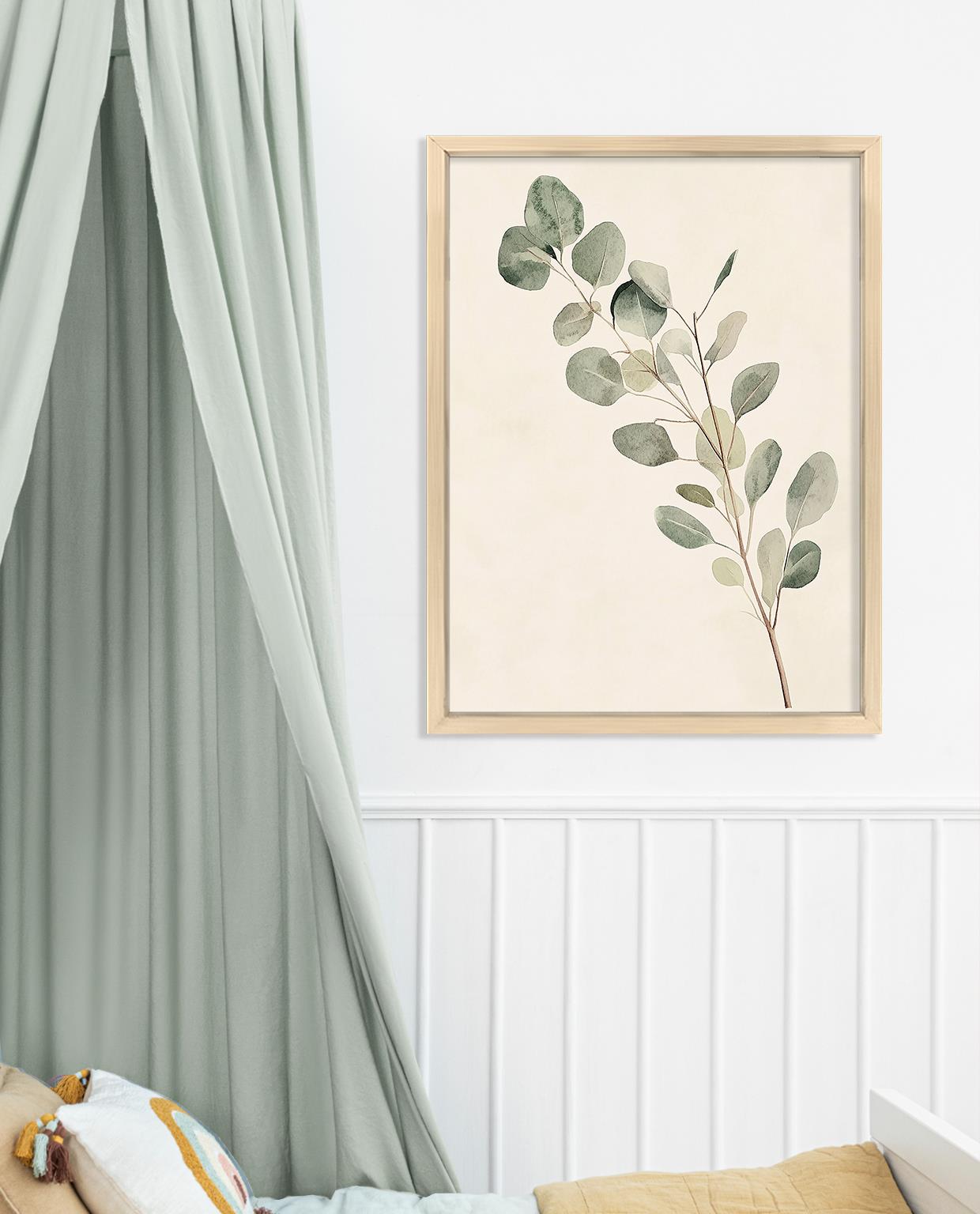 Soft Tonlar Serisi 34 Çocuk Odası Çerçeveli Tablo