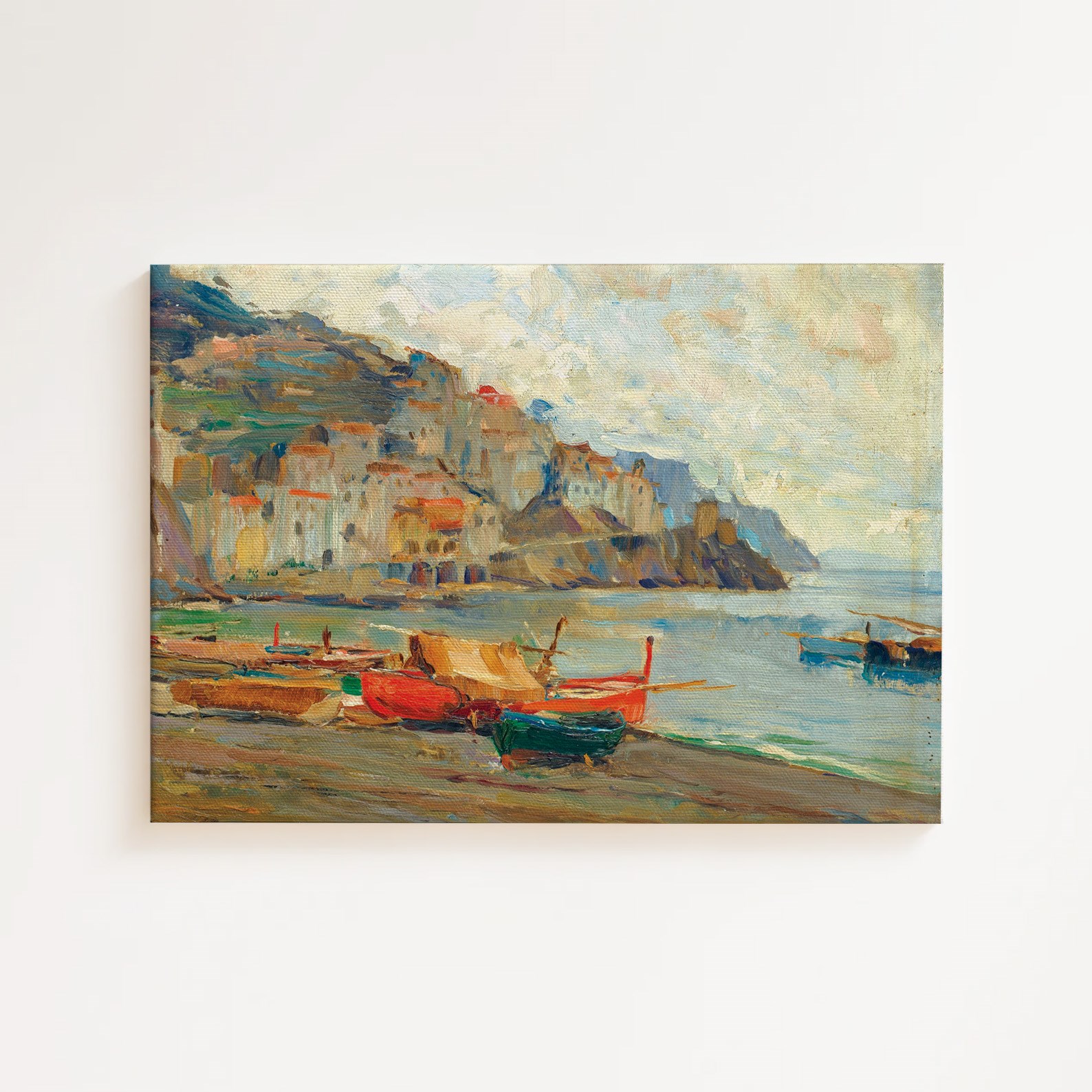 Westchiloff - Kayalık Sahil Kanvas Tablo