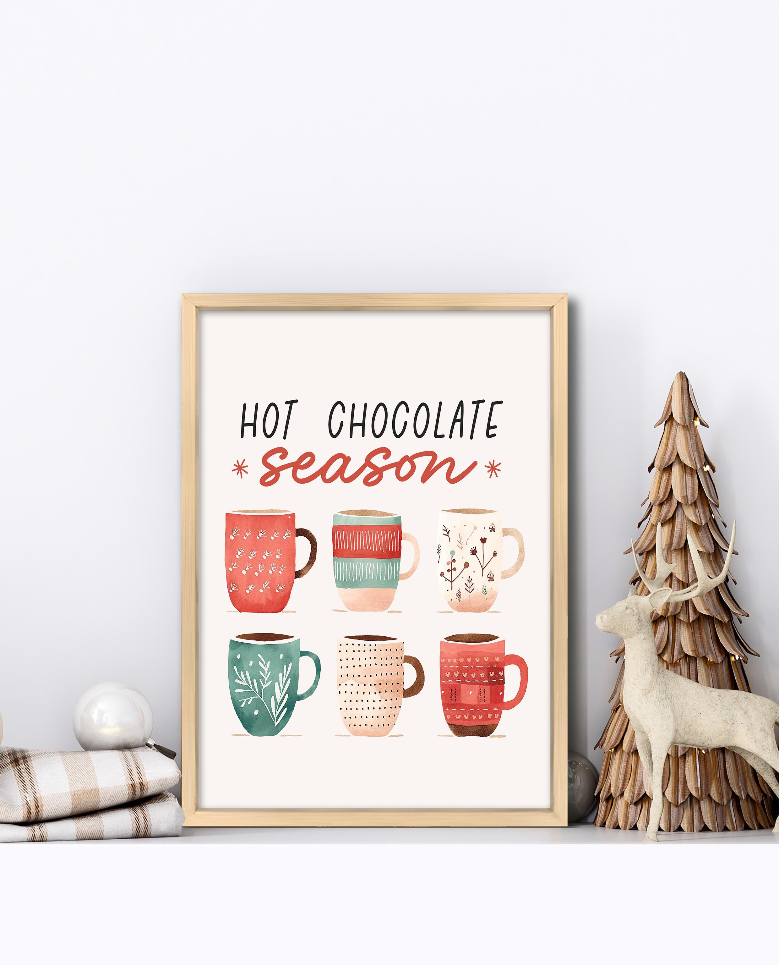 Yeni Yıl Serisi Çerçeveli Poster 024