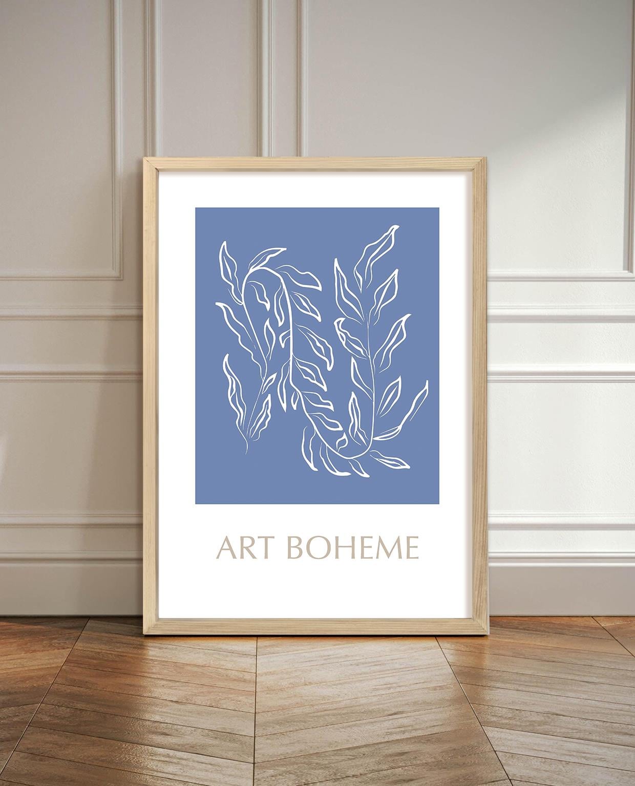 Art Boheme Çerçeveli Poster