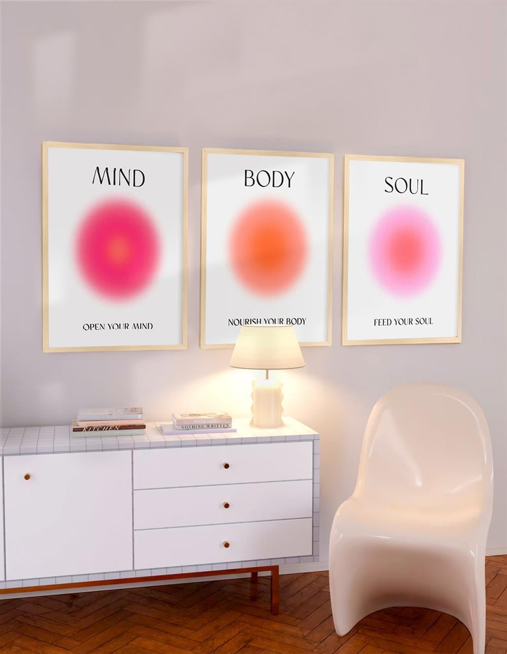 AURA Çerçeveli Tablo Set