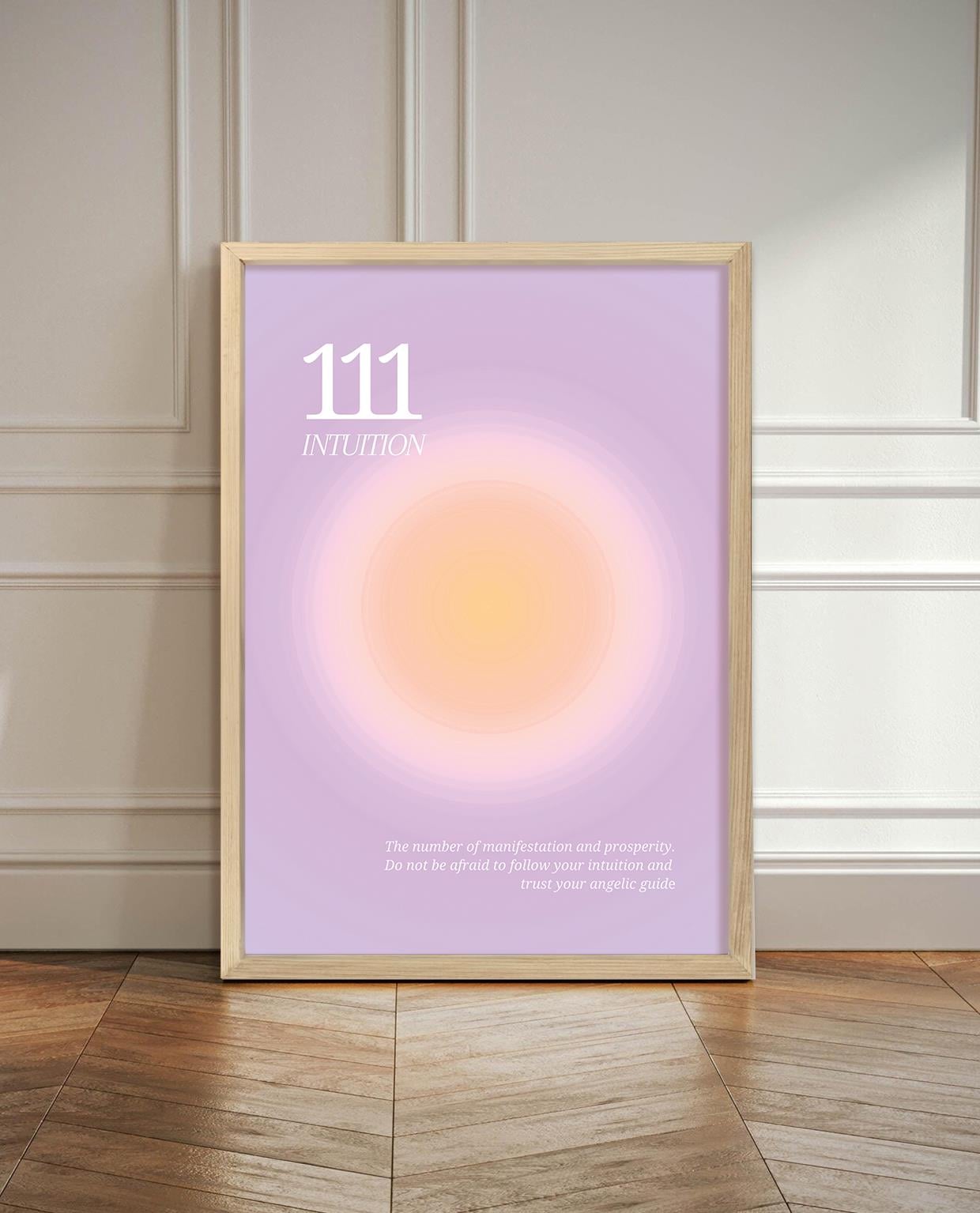 Aura Serisi No.19 Çerçeveli Poster