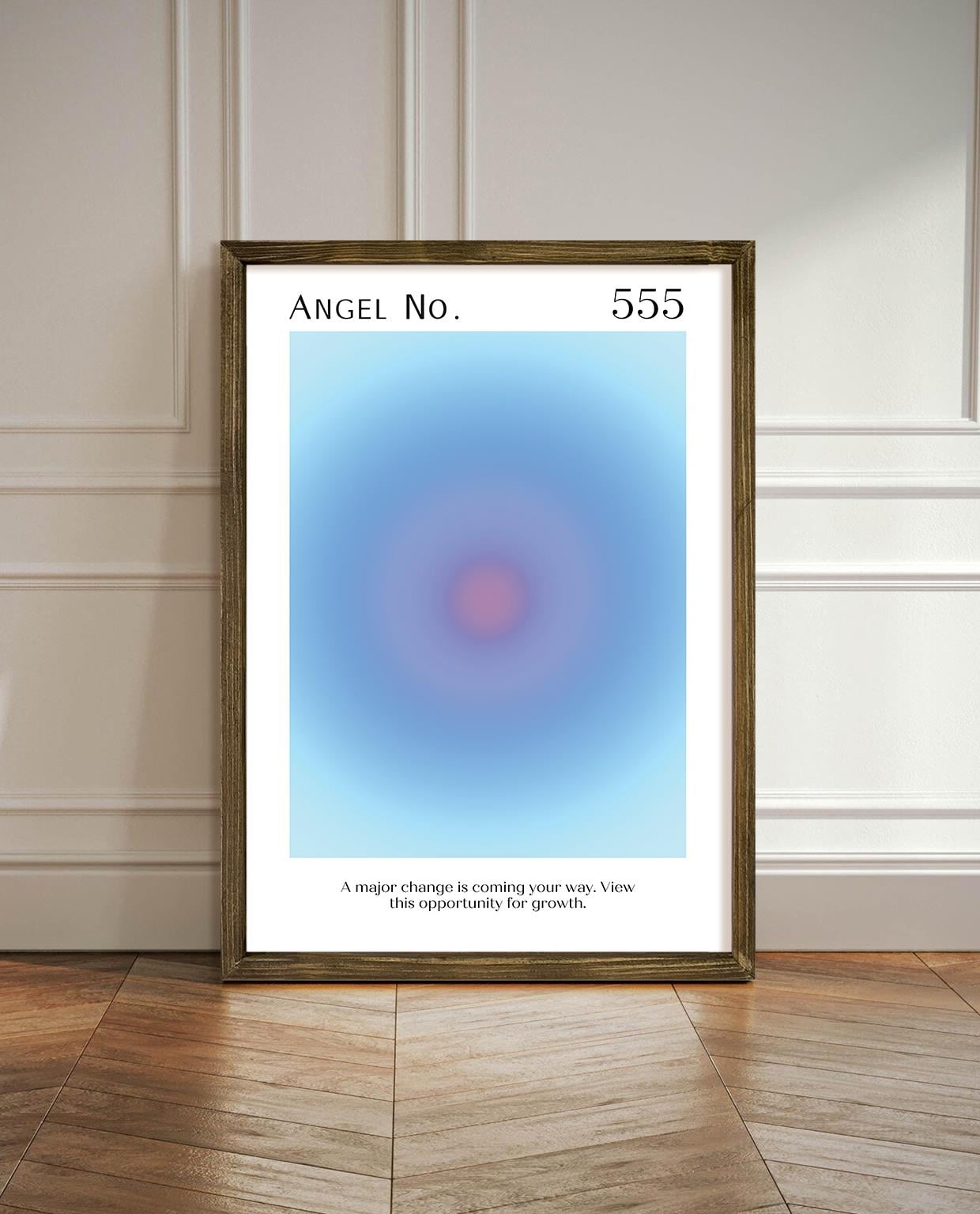 Aura Serisi No.14 Çerçeveli Poster