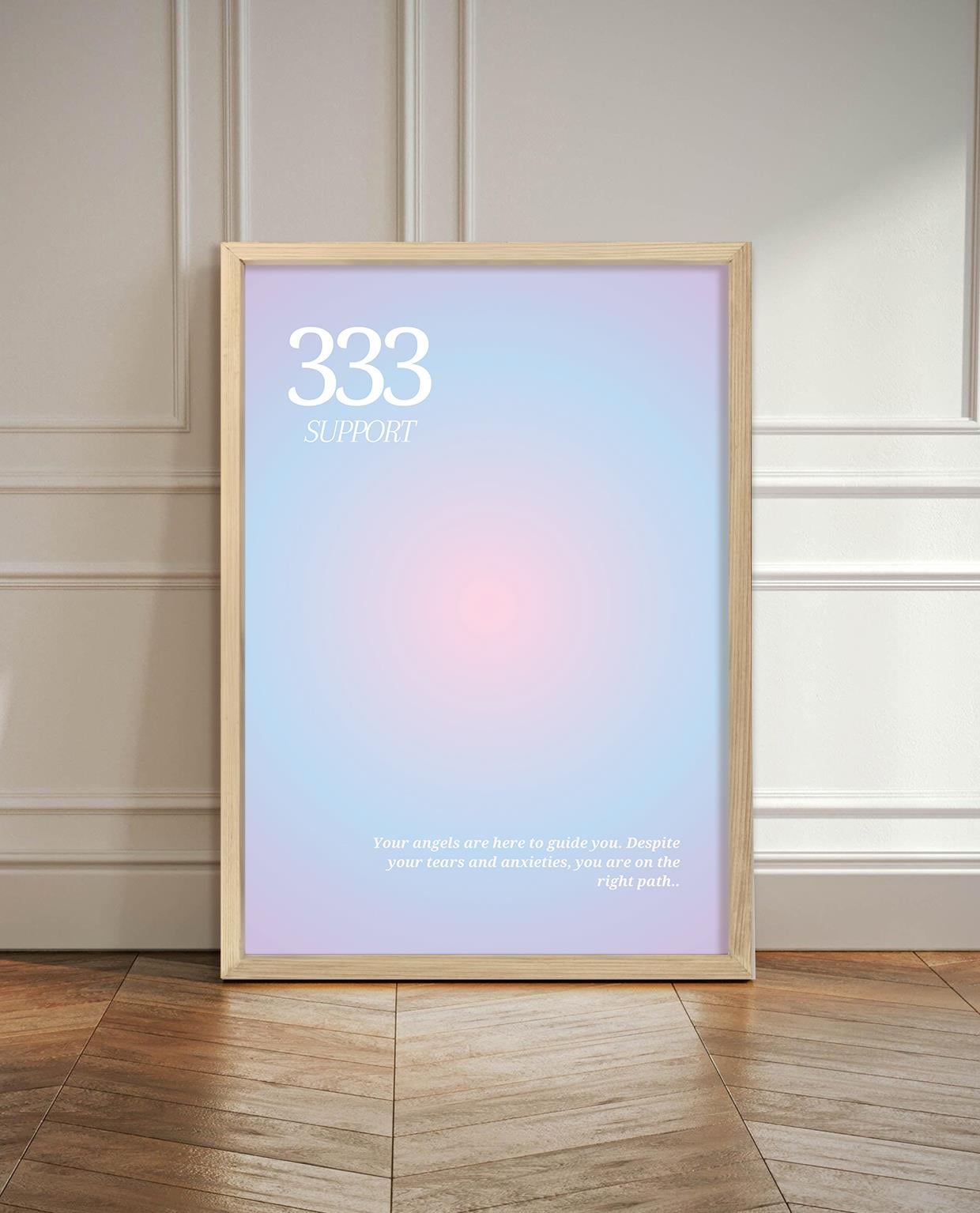 Aura Serisi No.9 Çerçeveli Poster