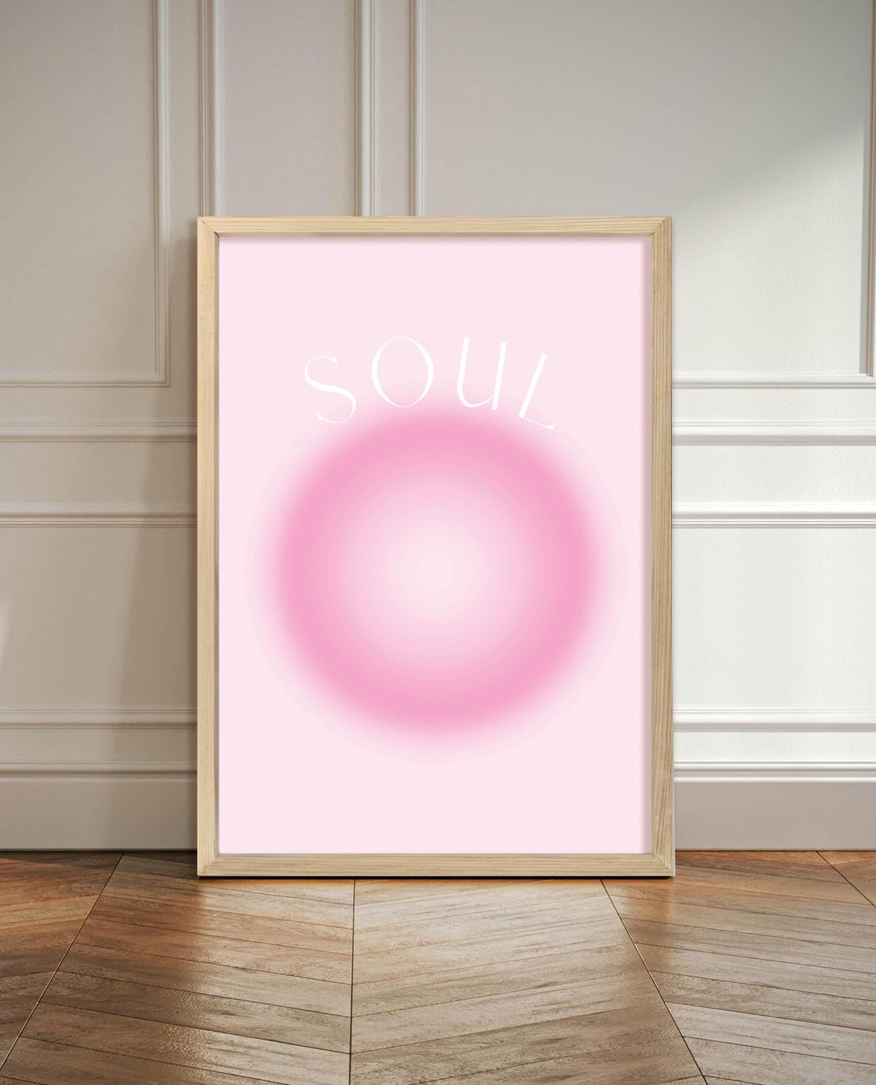 Aura Serisi No.10 Çerçeveli Poster