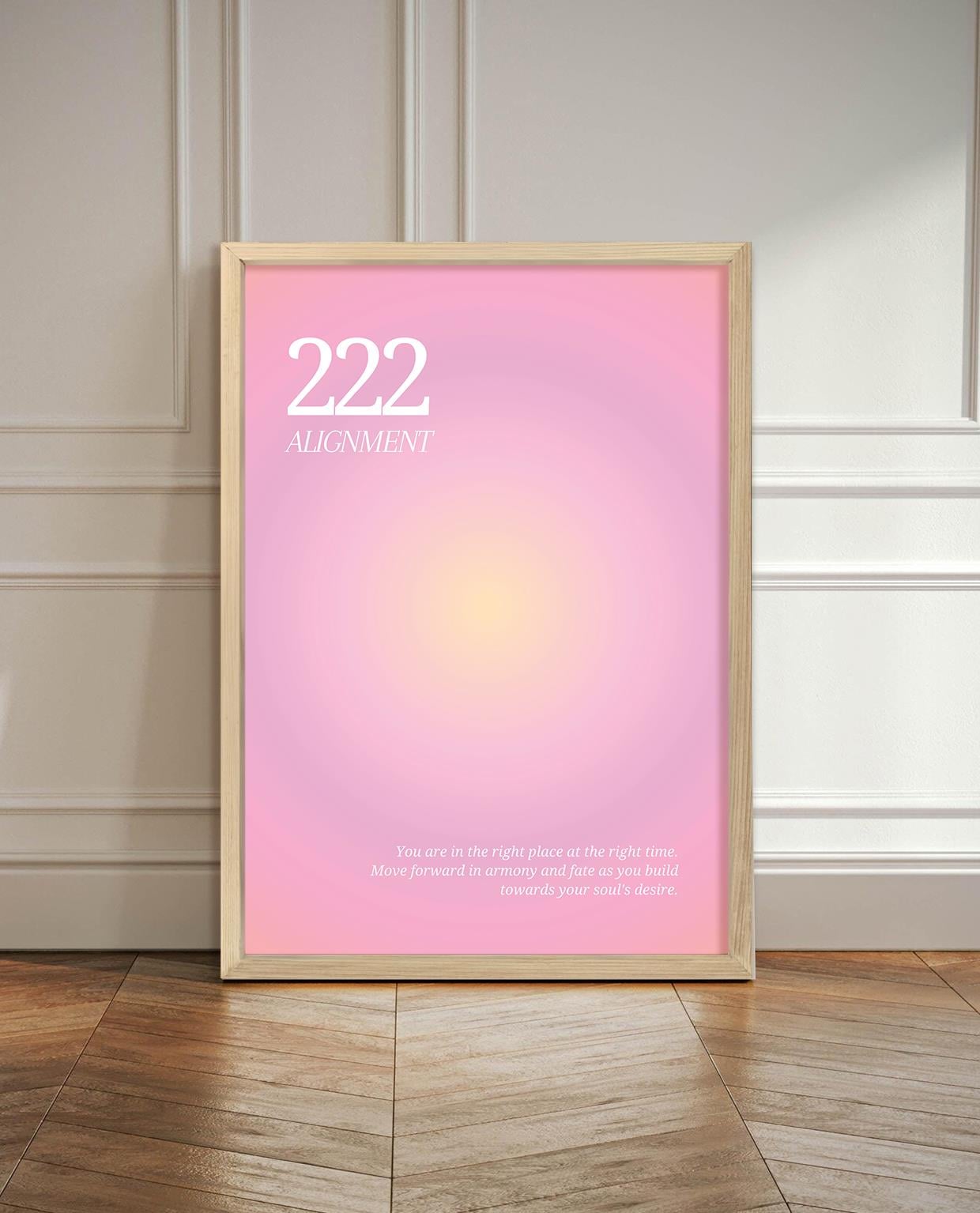 Aura Serisi No.13 Çerçeveli Poster