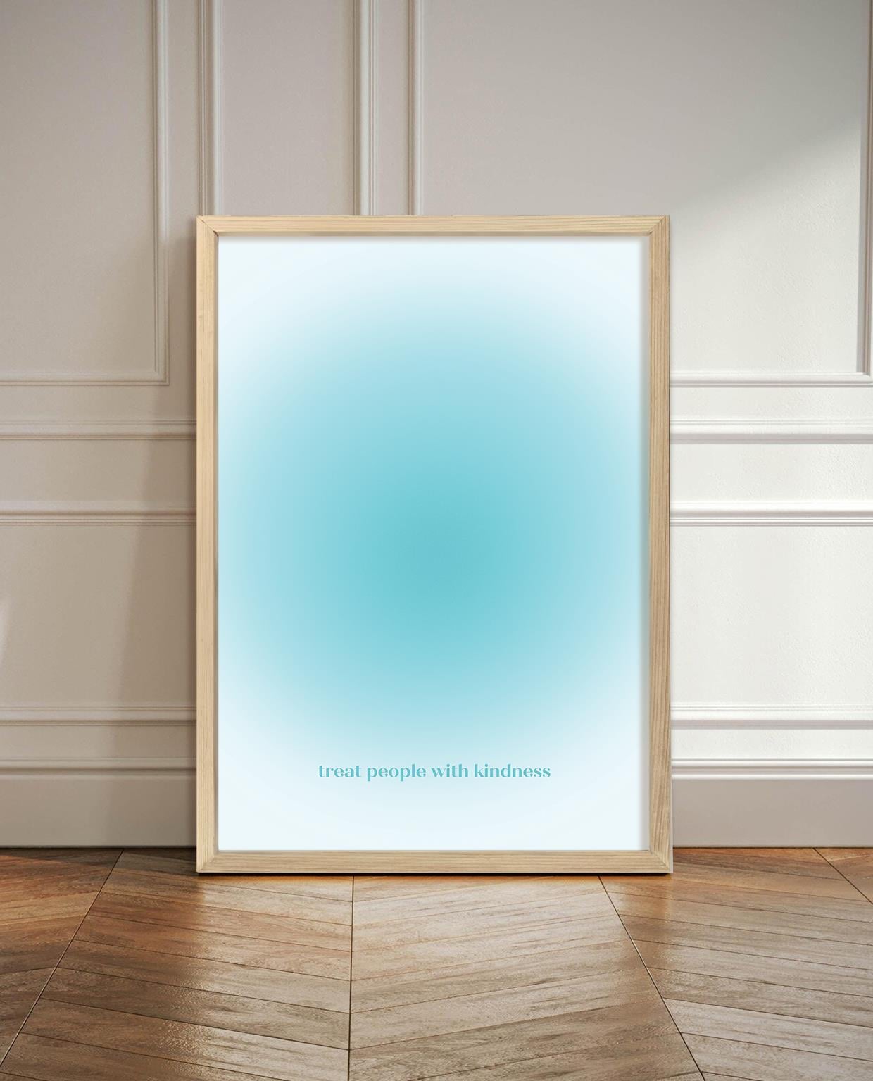 Aura Serisi No.23 Çerçeveli Poster