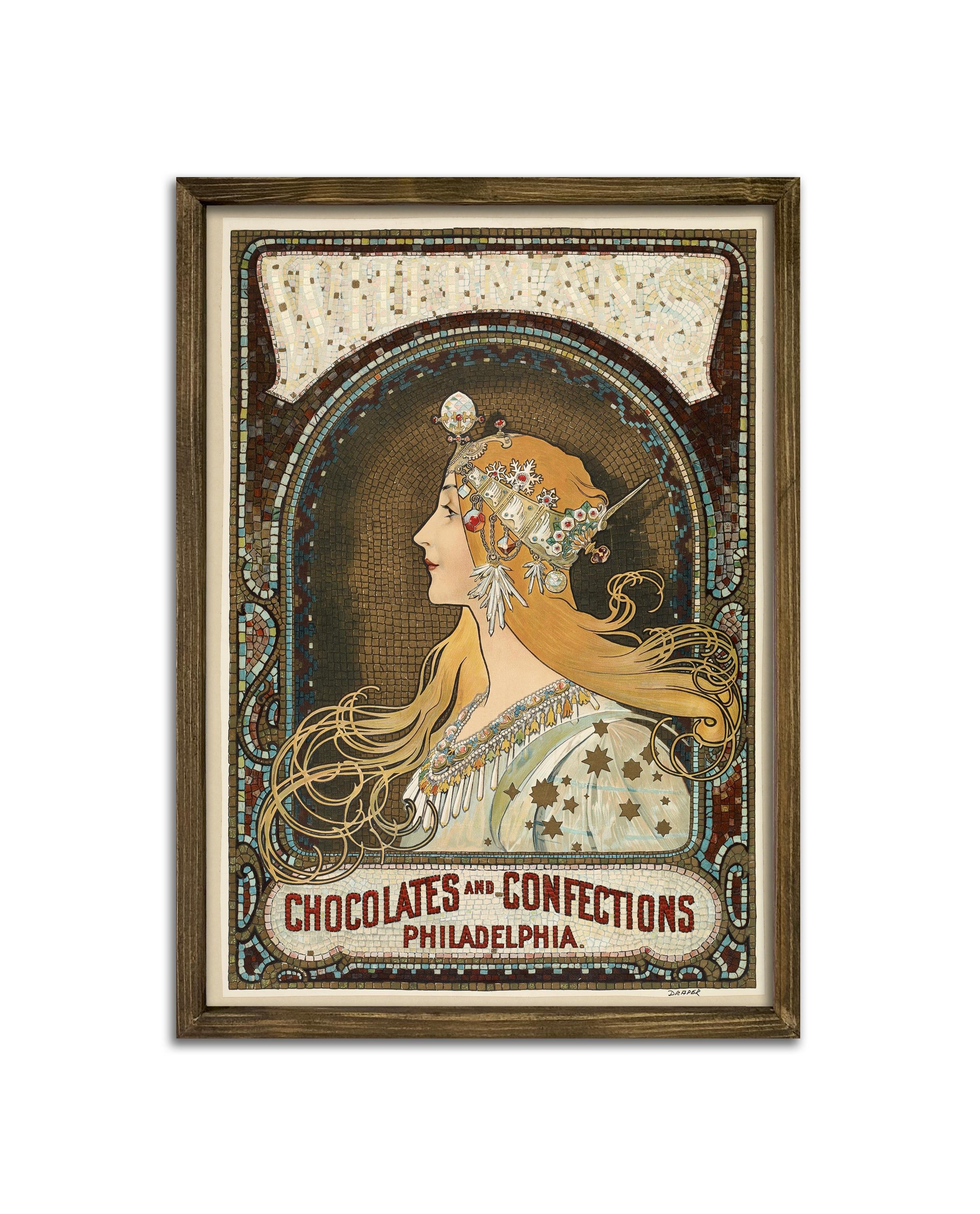 Chocolates and Confections Çerçeveli Tablo