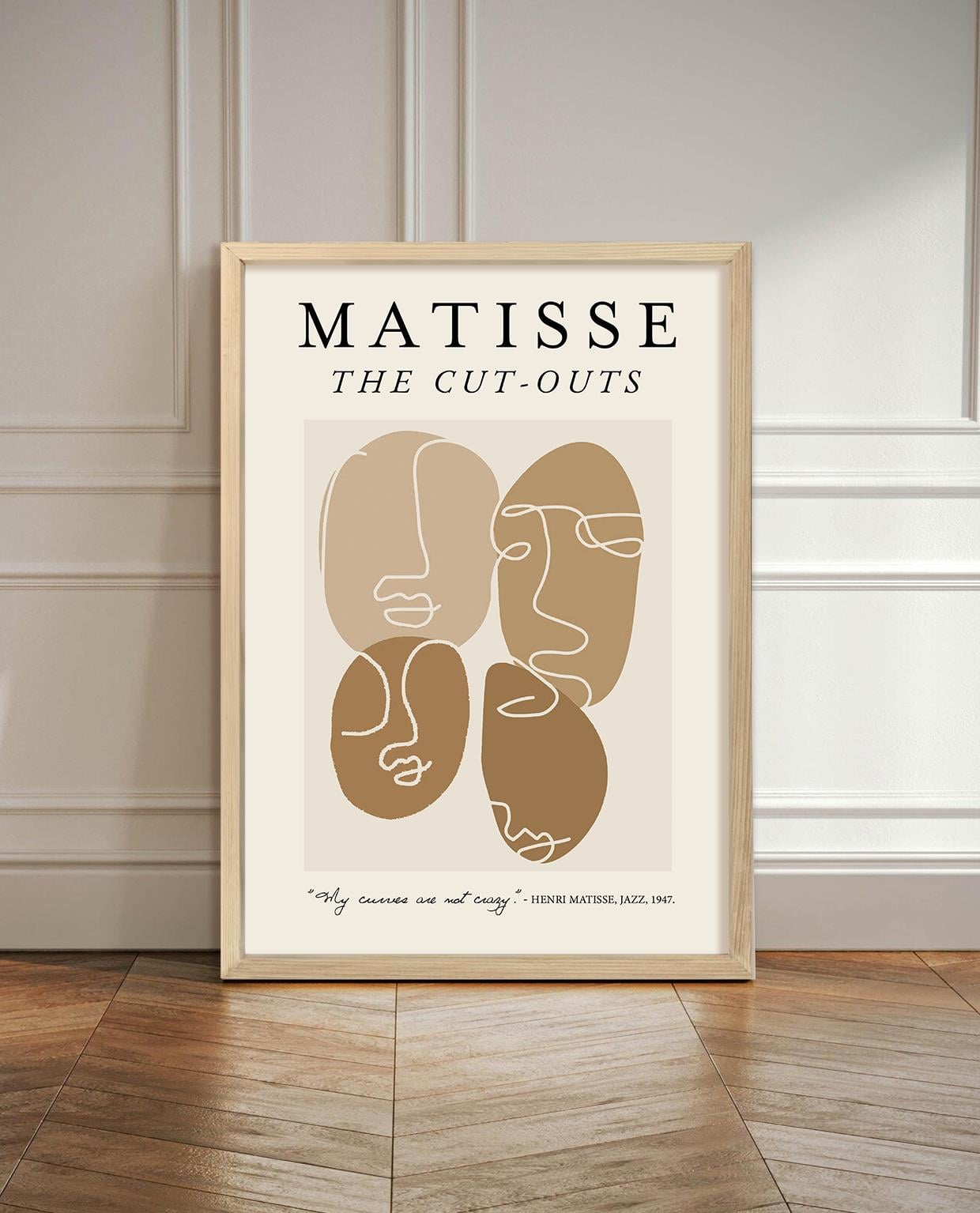 Henri Matisse 01 Çerçeveli Poster