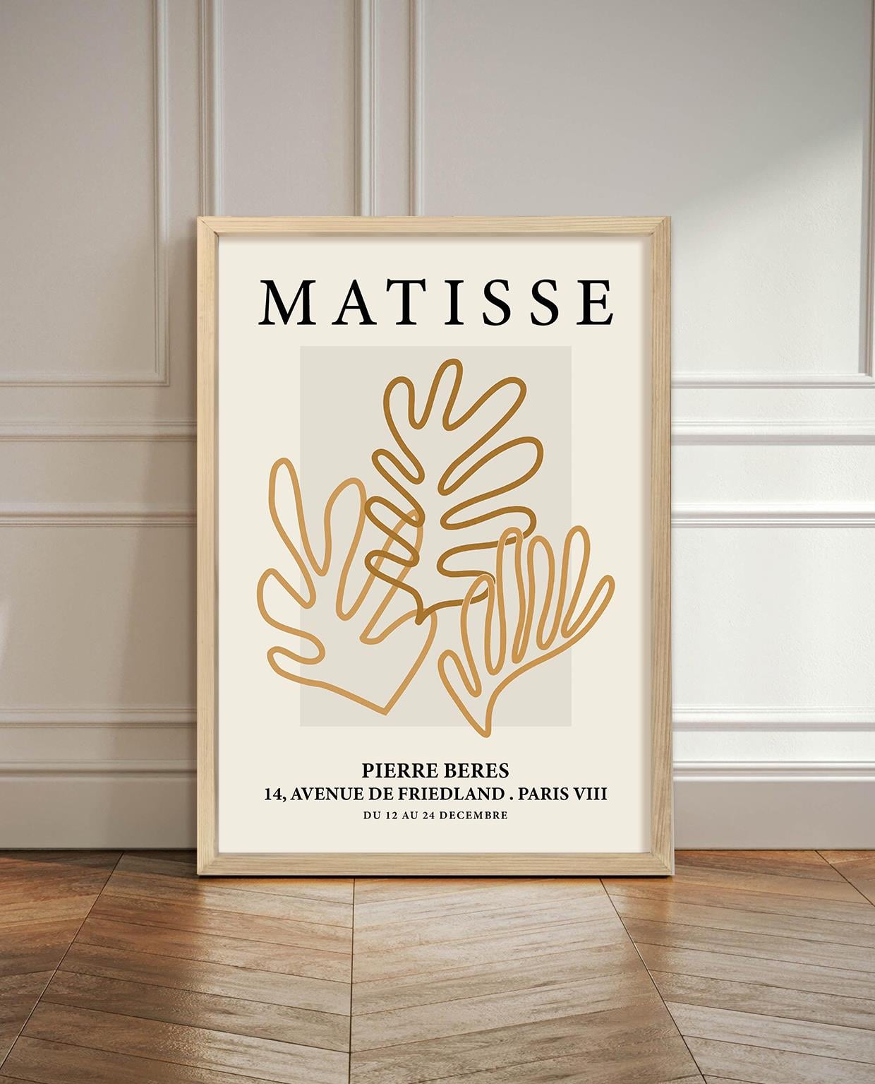 Henri Matisse 02 Çerçeveli Poster