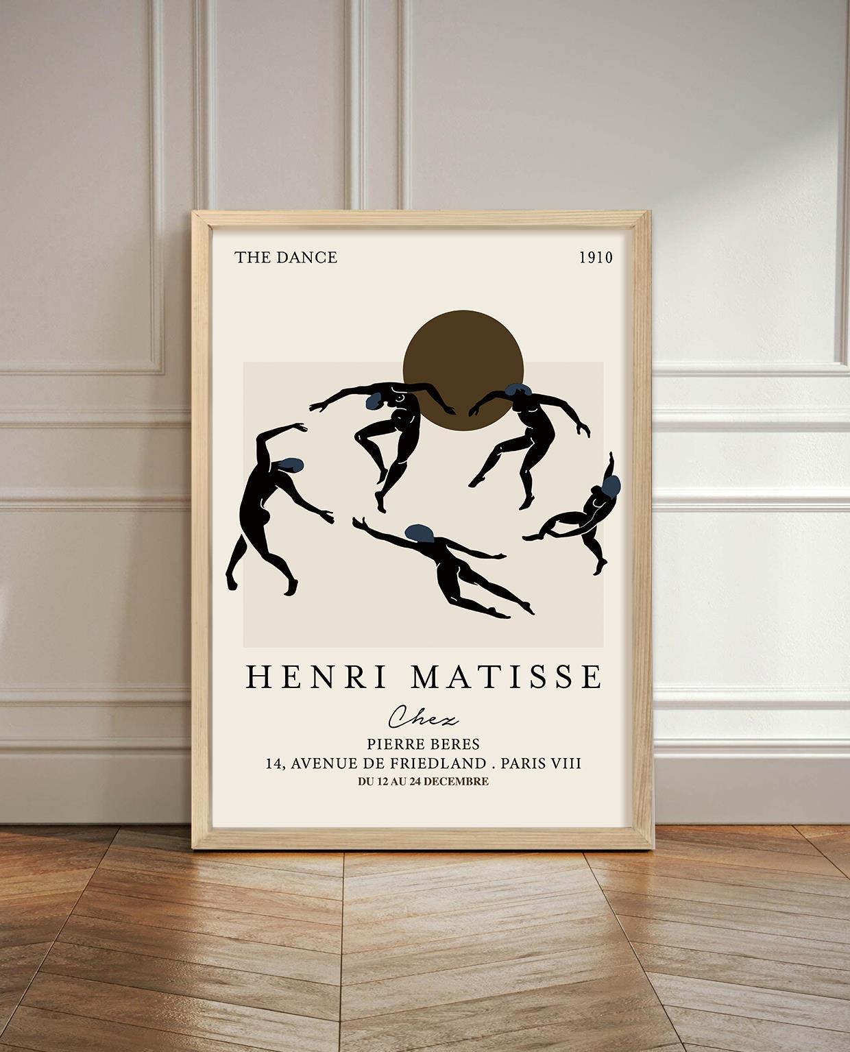 Henri Matisse 03 Çerçeveli Poster