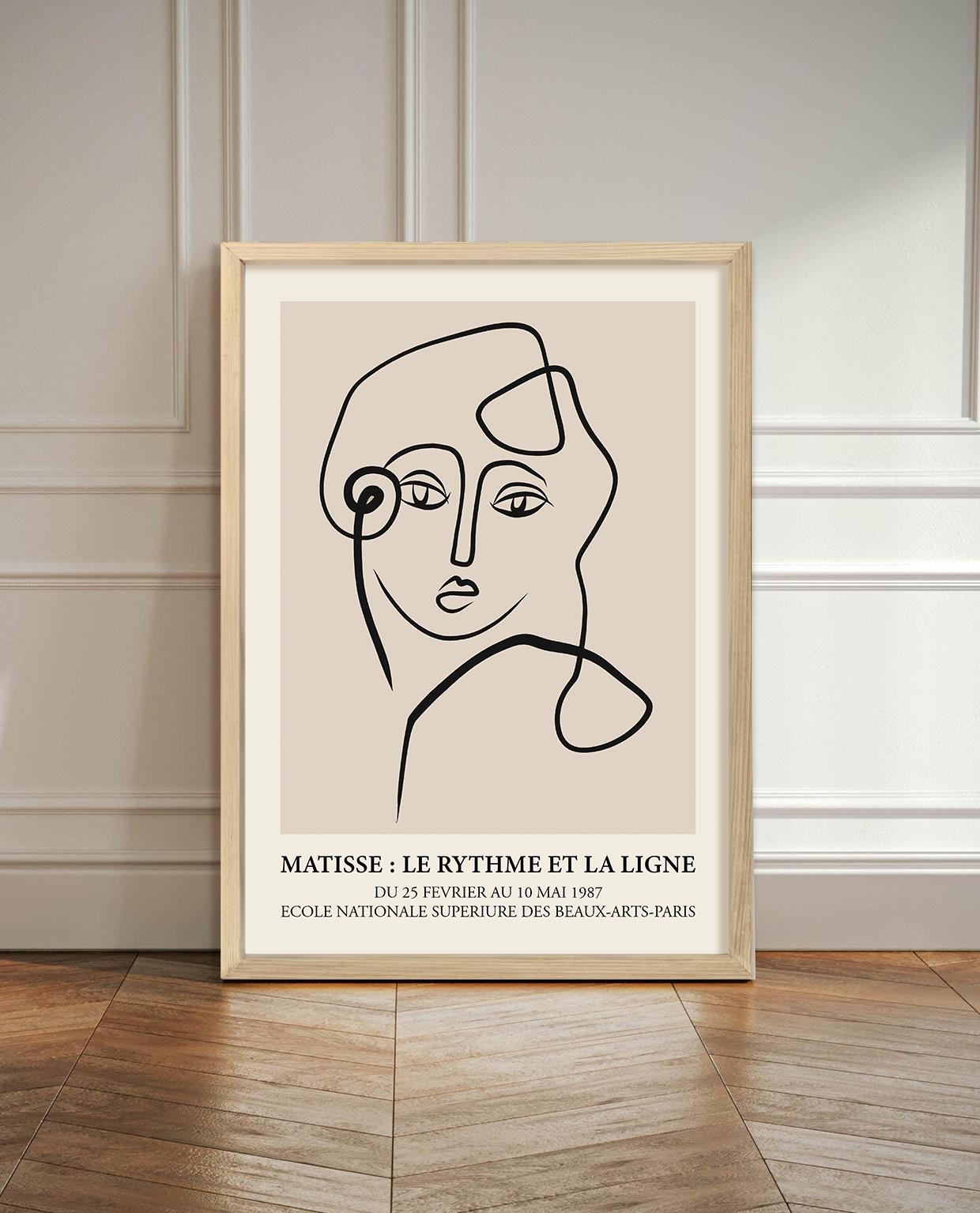 Henri Matisse 09 Çerçeveli Poster