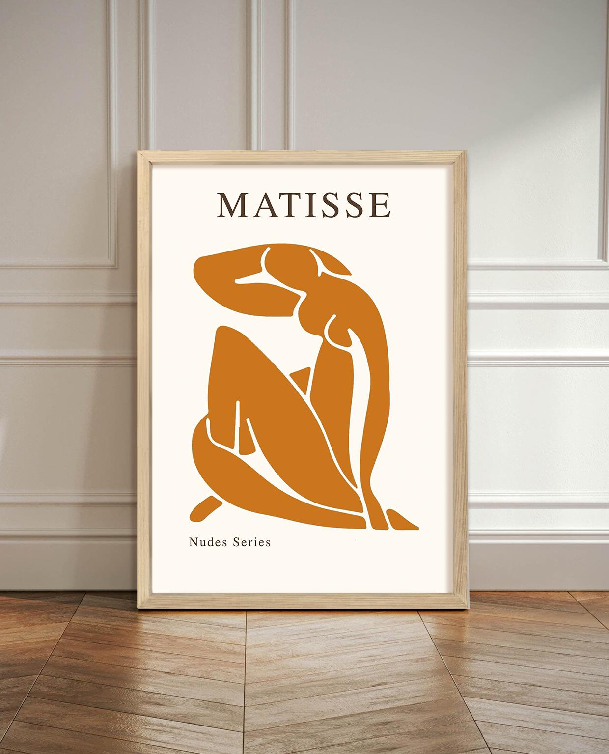 Henri Matisse 19 Çerçeveli Poster