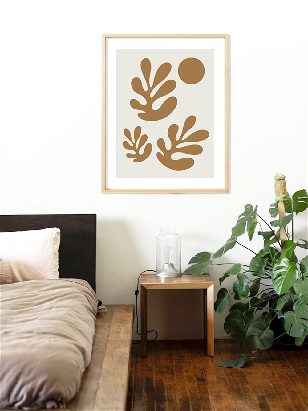 Kahve Matisse Çerçeveli Poster