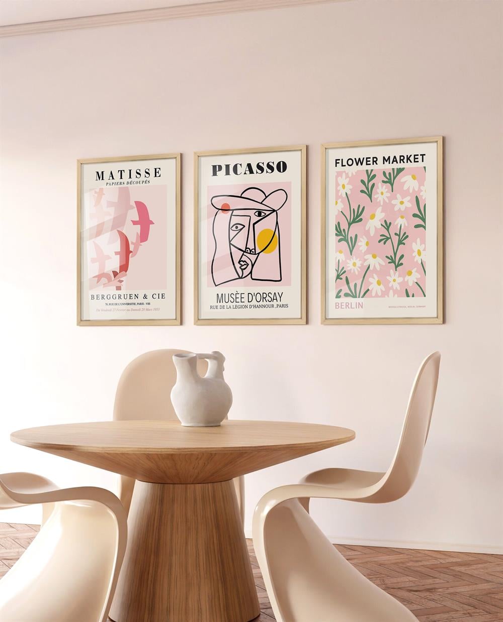 Matisse ve Picasso Çerçeveli Tablo Set
