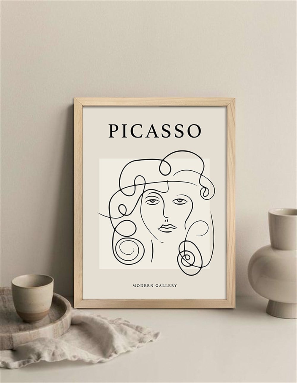 Picasso 02 Çerçeveli Poster