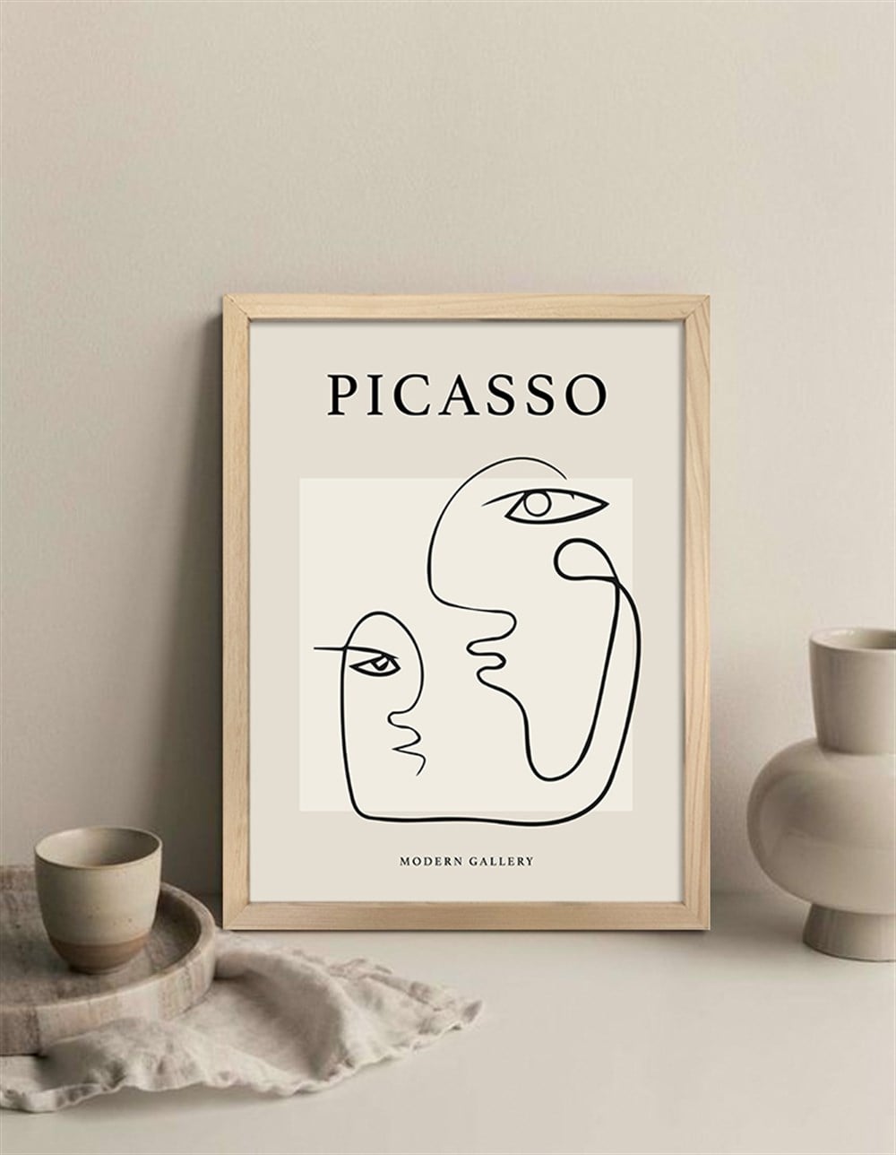 Picasso 03 Çerçeveli Poster