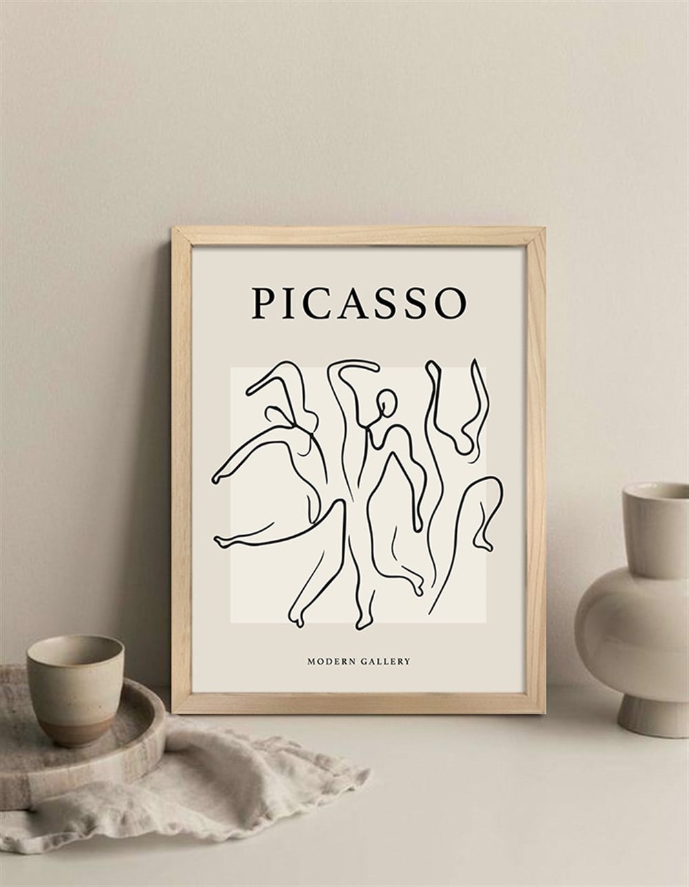 Picasso 04 Çerçeveli Poster