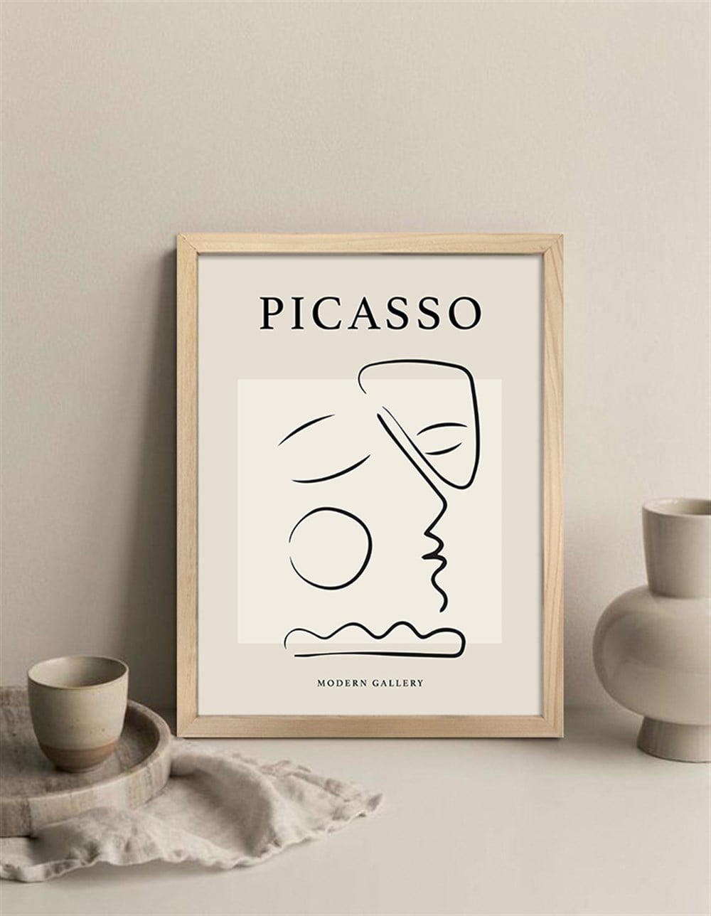 Picasso 07 Çerçeveli Poster