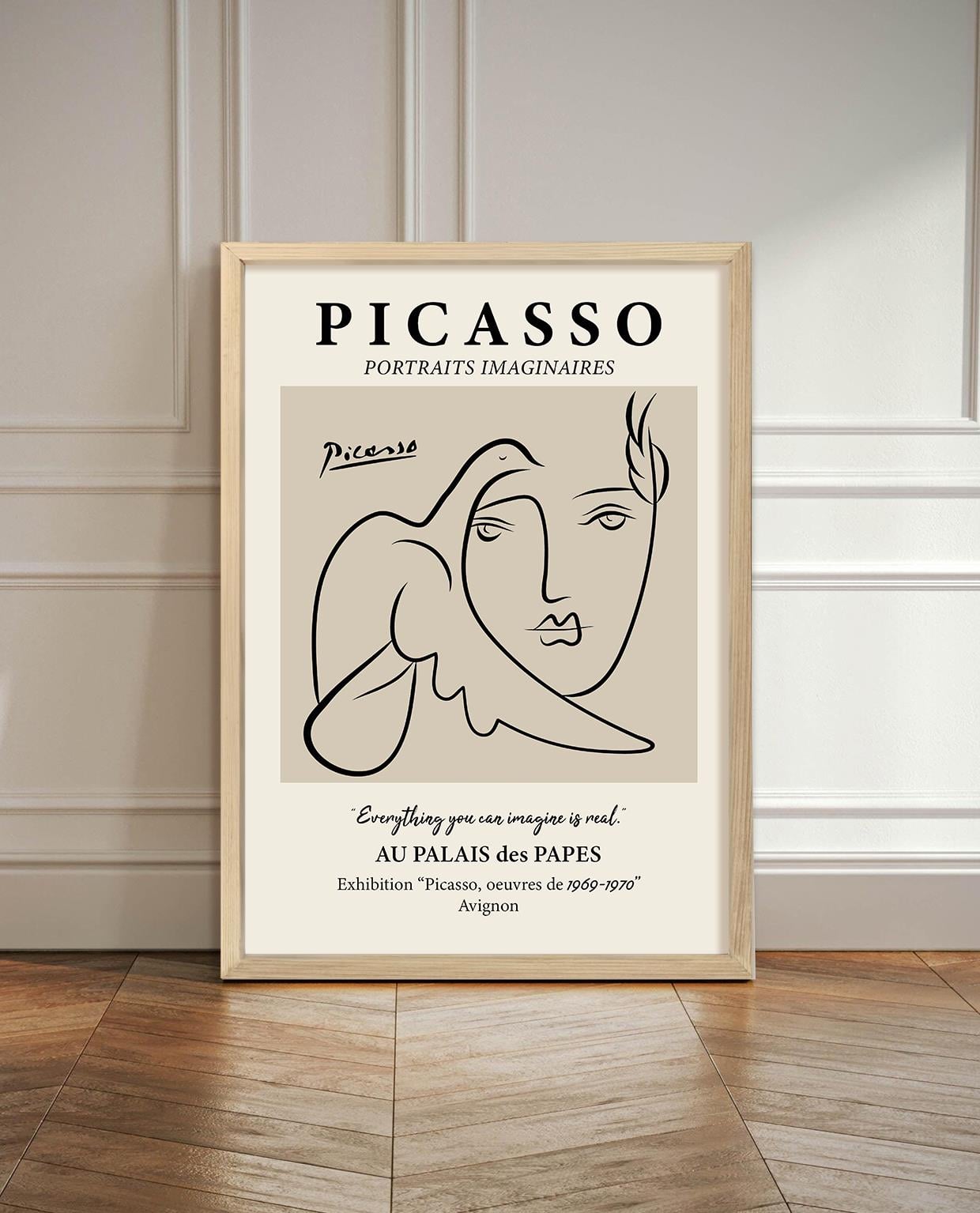 Picasso 08 Çerçeveli Poster
