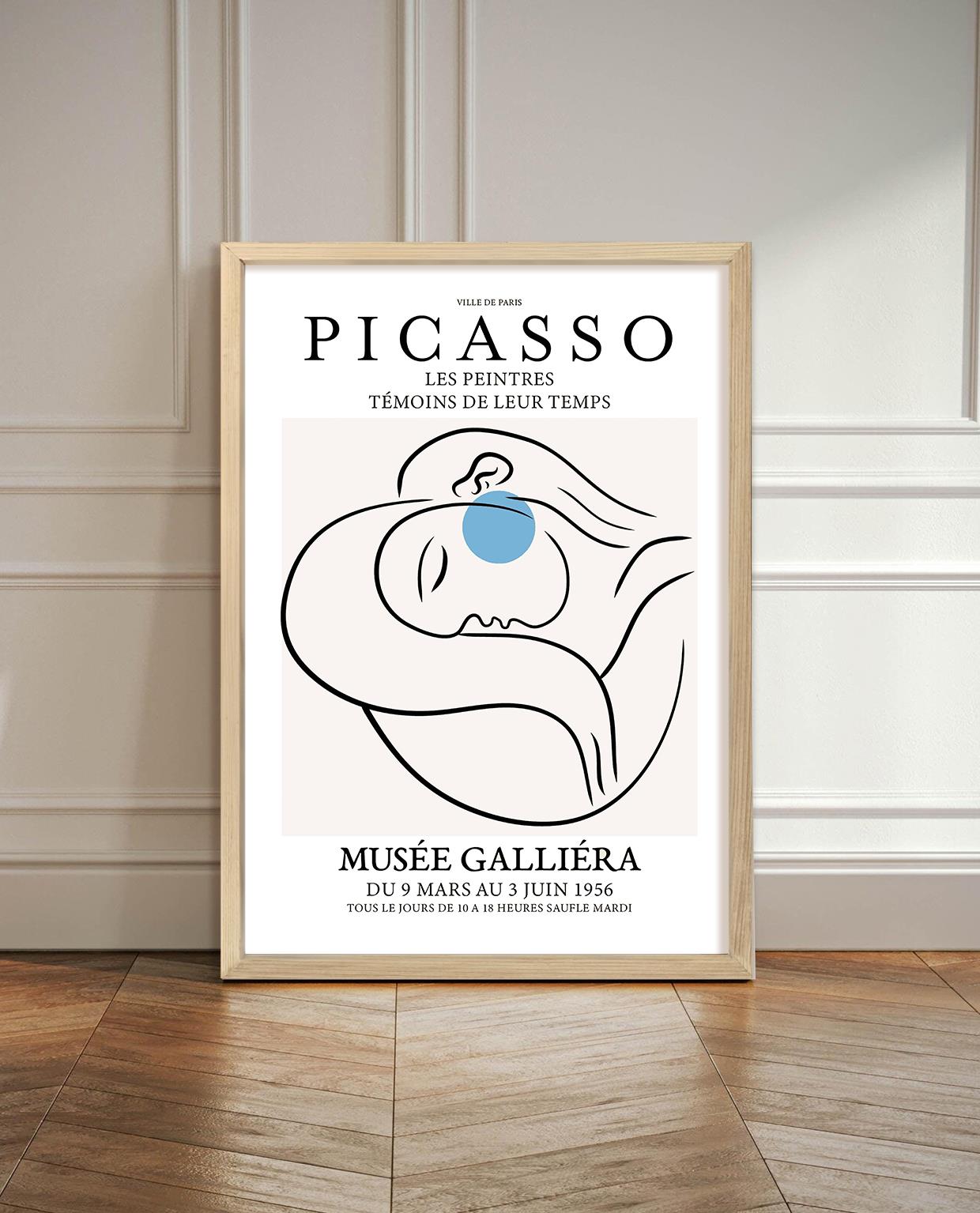 Picasso 15 Çerçeveli Poster