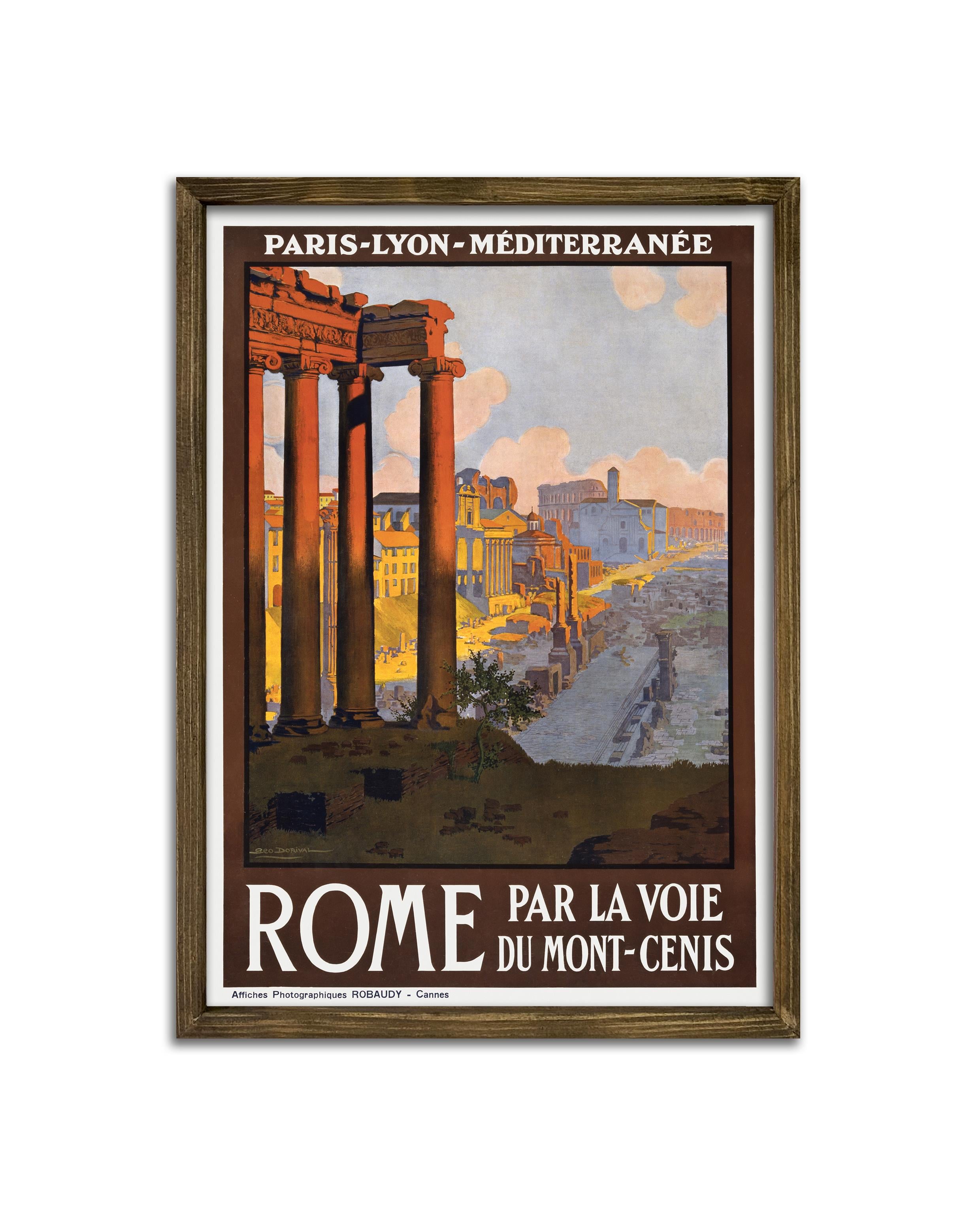 Rome Çerçeveli Tablo