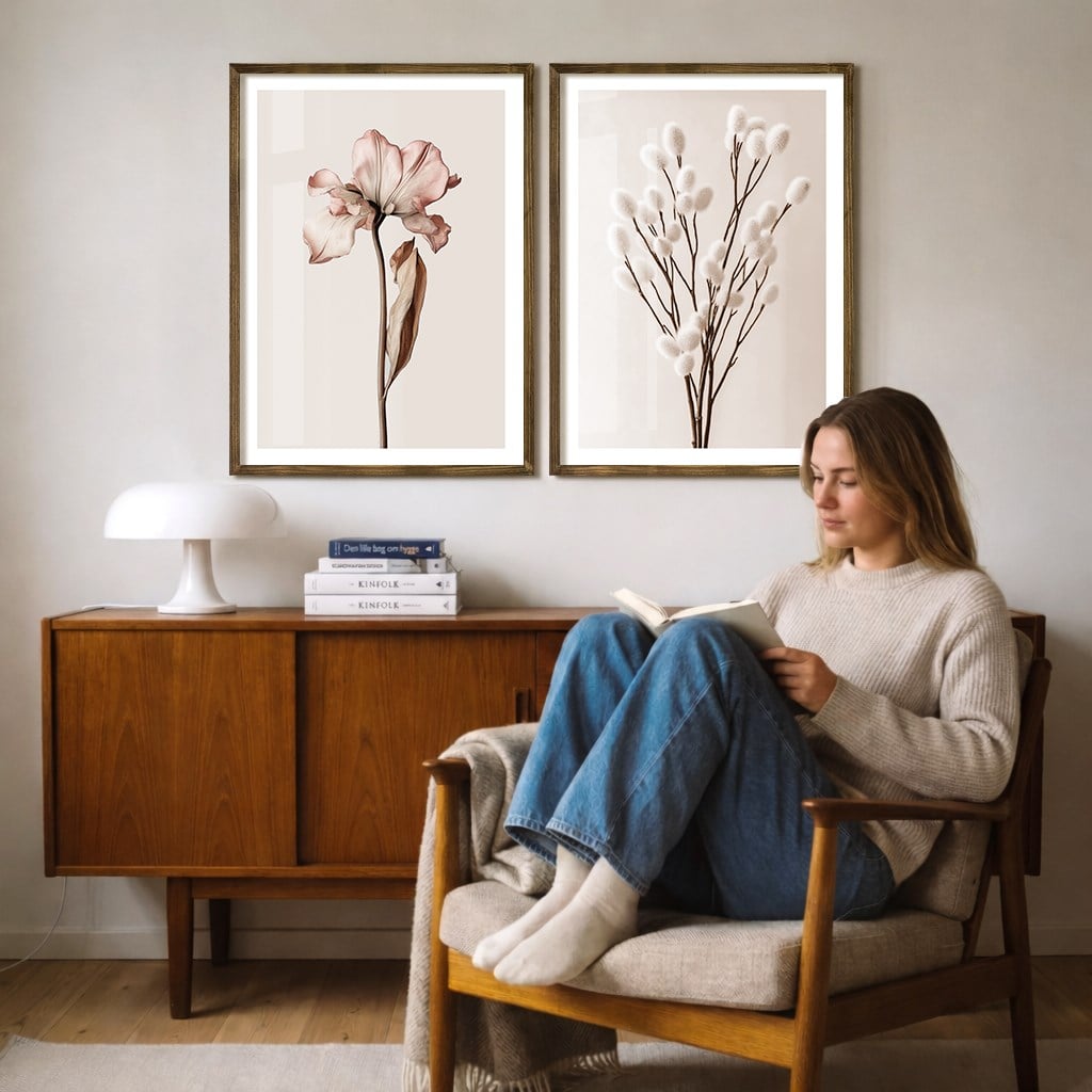 Soft Uyum Çerçeveli Tablo Set 